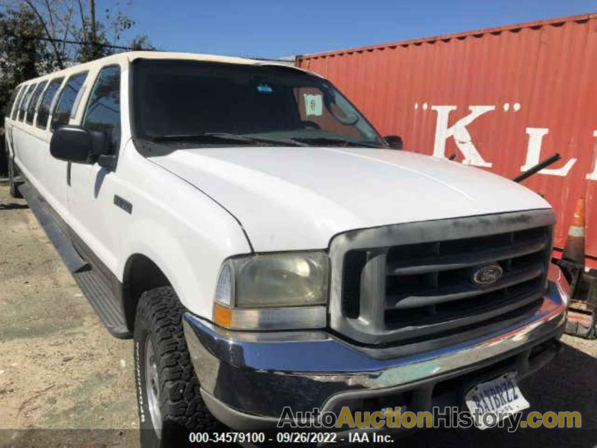 FORD EXCURSION SPECIAL SERV/XLT, 1FMNU41L33EB27449