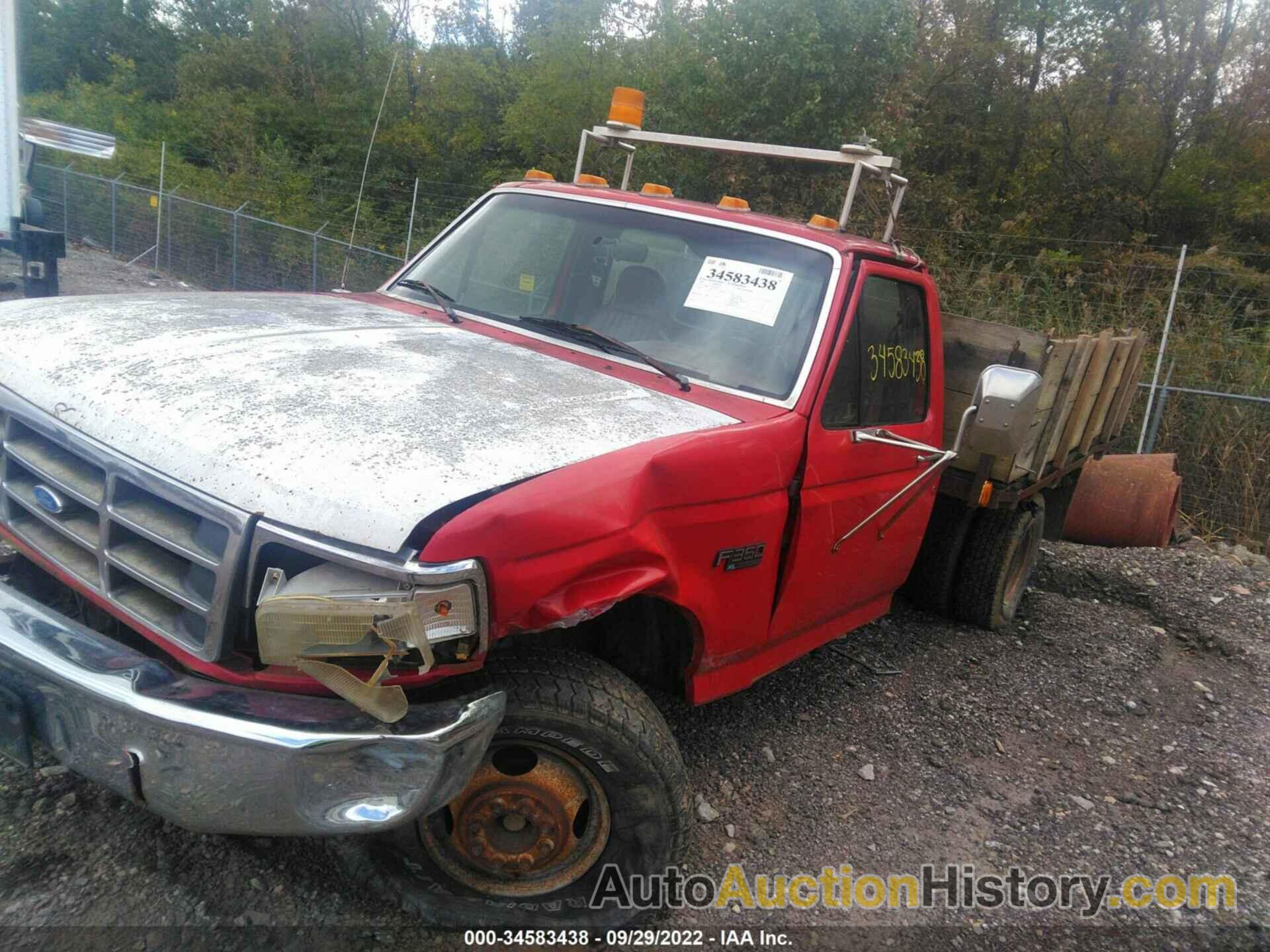 FORD F-350 CHASSIS CAB, 1FDKF37H9VEB51378