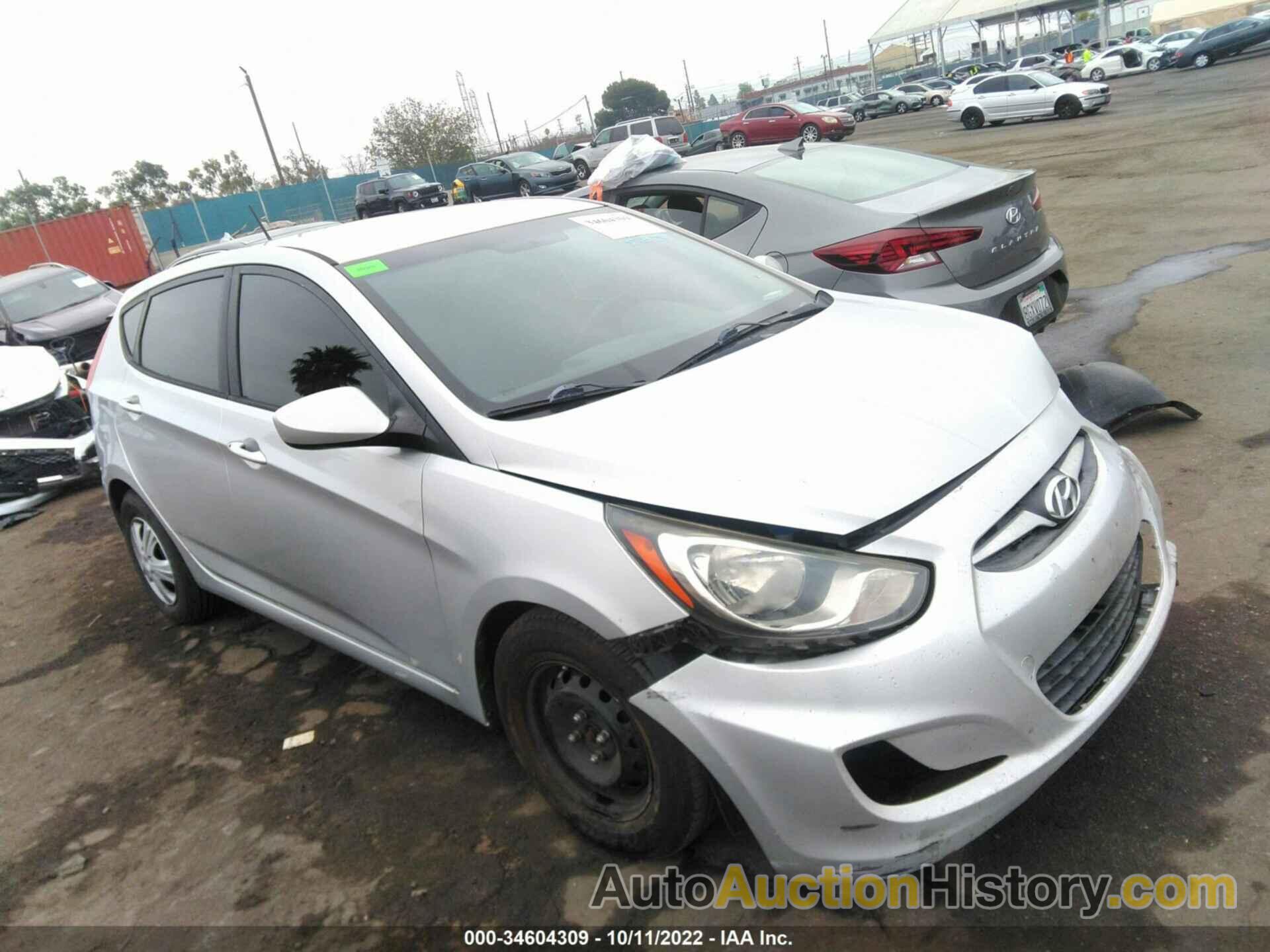 HYUNDAI ACCENT GS, KMHCT5AEXEU158997