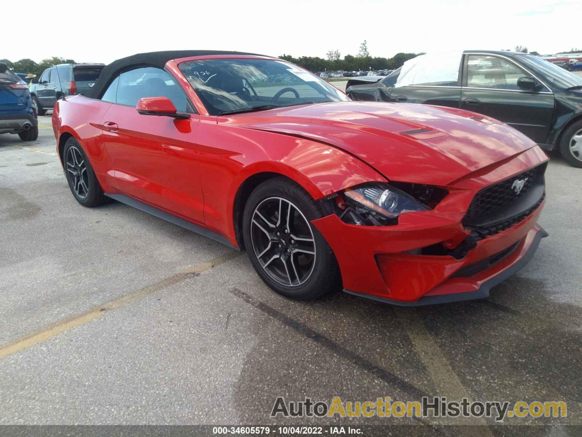 FORD MUSTANG ECOBOOST, 1FATP8UH0L5131577