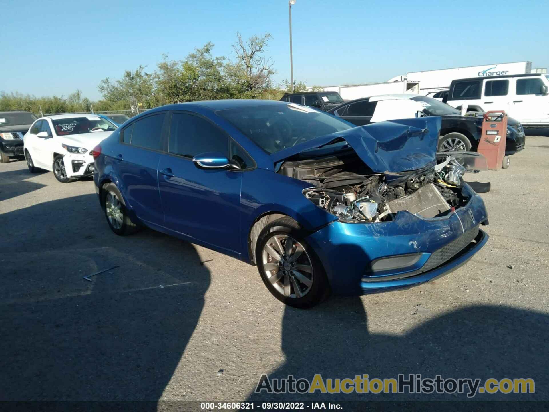 KIA FORTE LX, KNAFX4A66E5121381