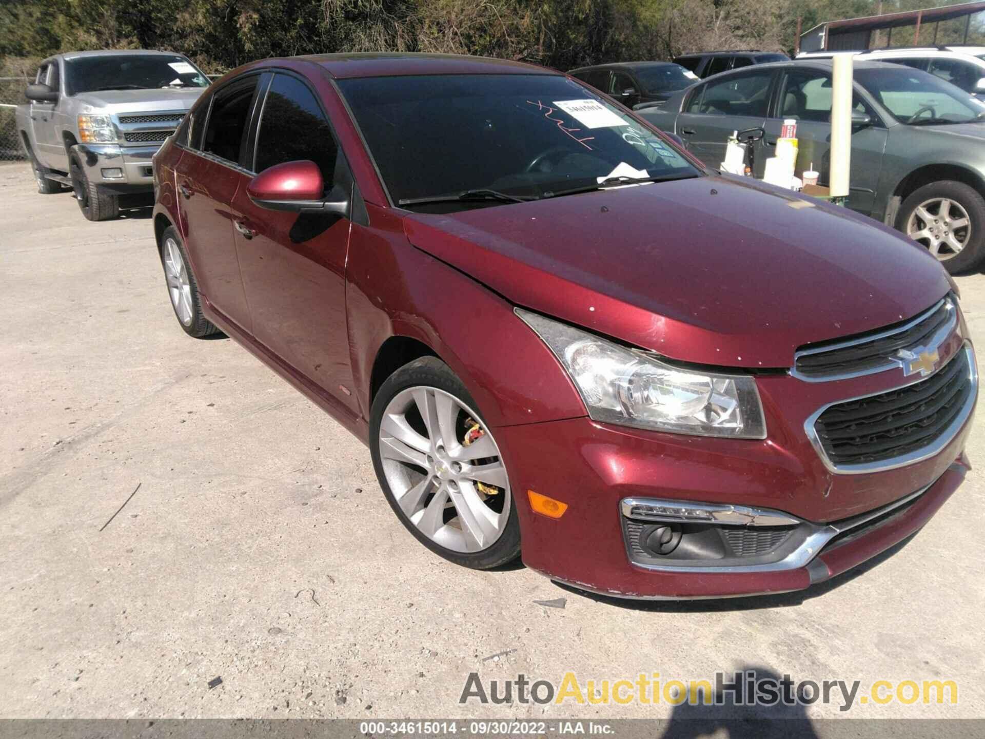 CHEVROLET CRUZE LTZ, 1G1PG5SB2F7187322