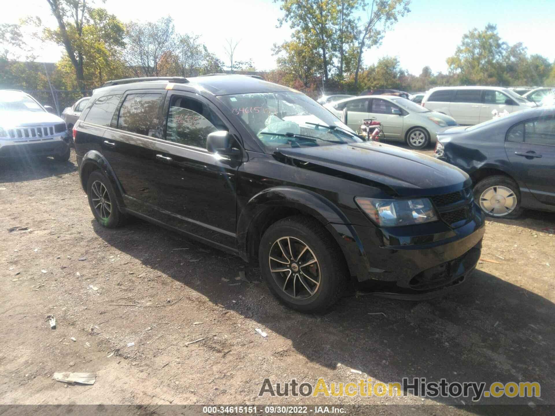 DODGE JOURNEY SE, 3C4PDCAB9JT383235