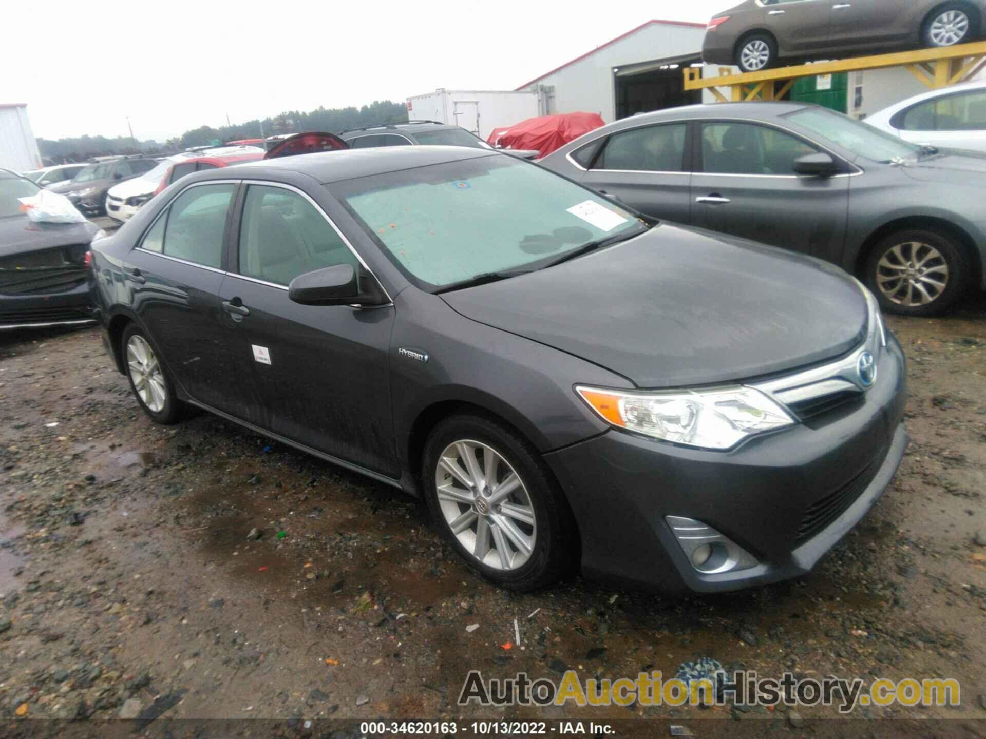 TOYOTA CAMRY HYBRID XLE/LE, 4T1BD1FK4CU021616