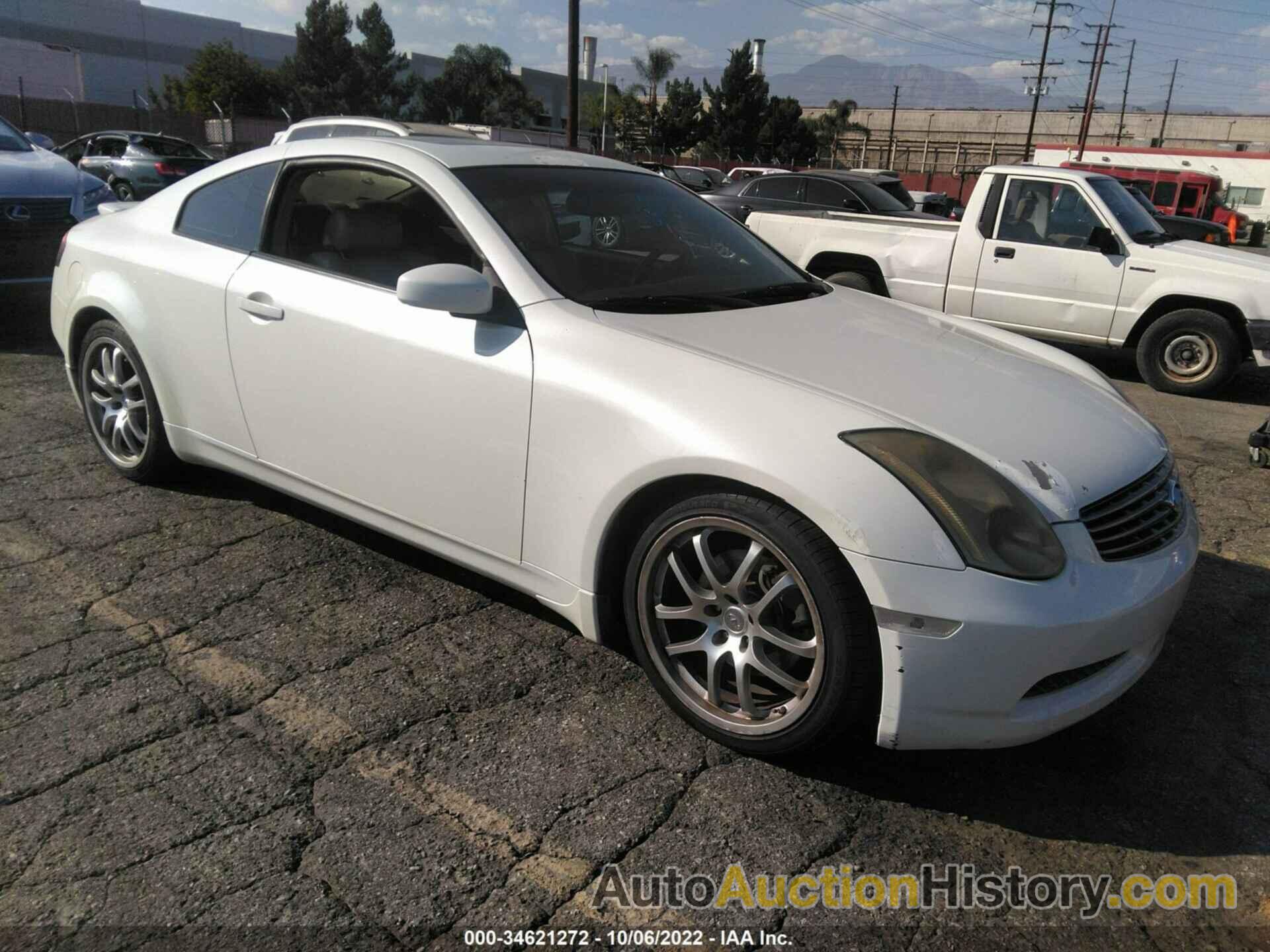 INFINITI G35 COUPE, JNKCV54E25M406071