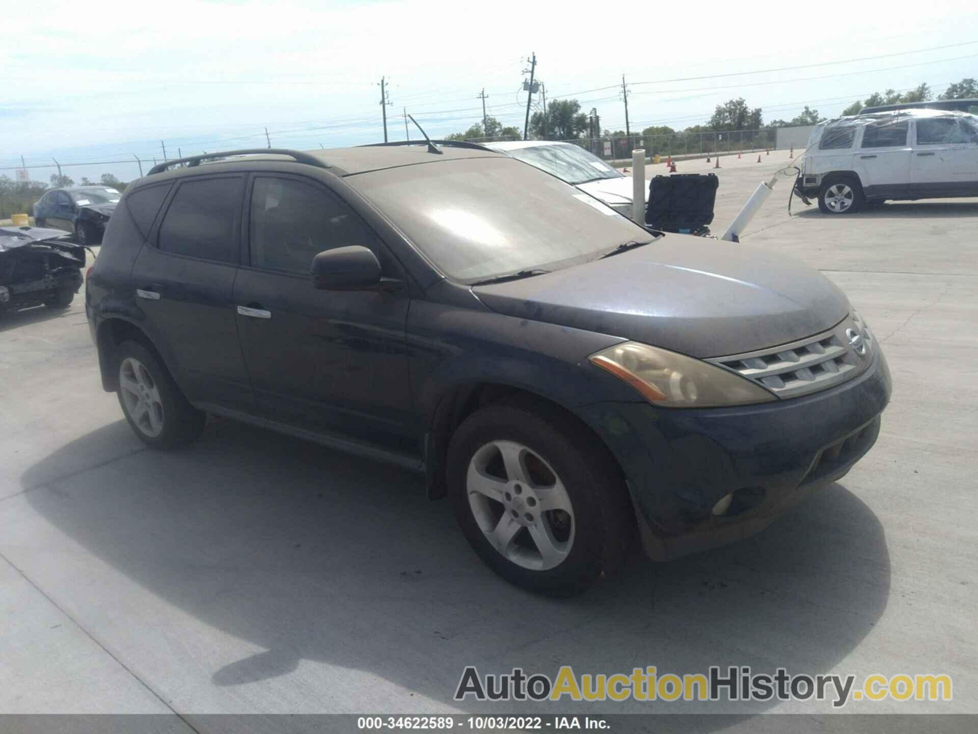 NISSAN MURANO SL, JN8AZ08T24W224967