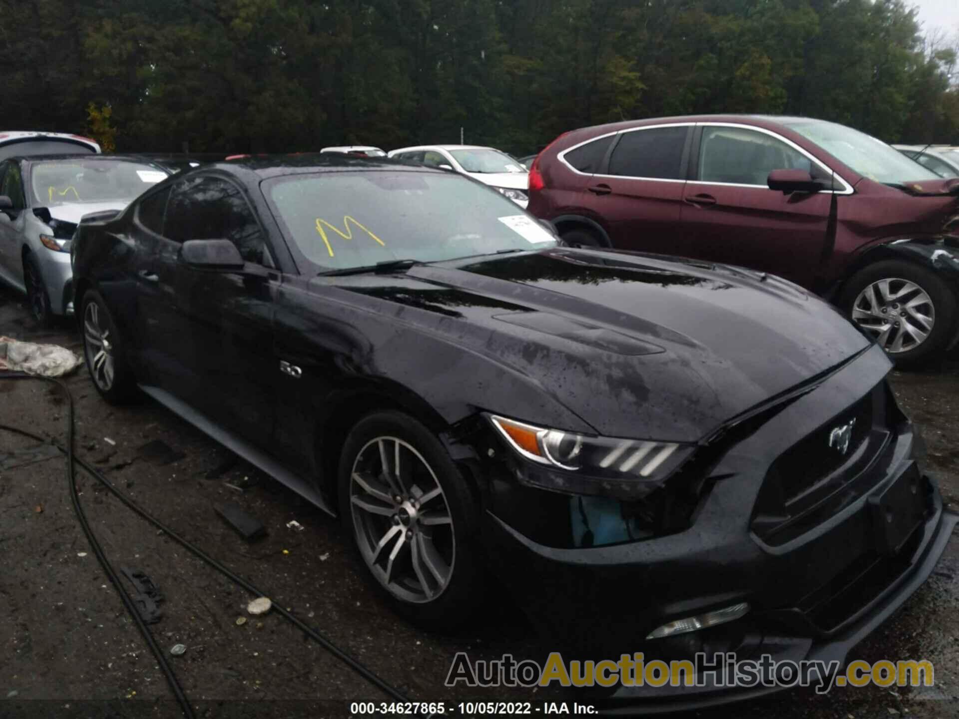 FORD MUSTANG GT, 1FA6P8CF7G5241240