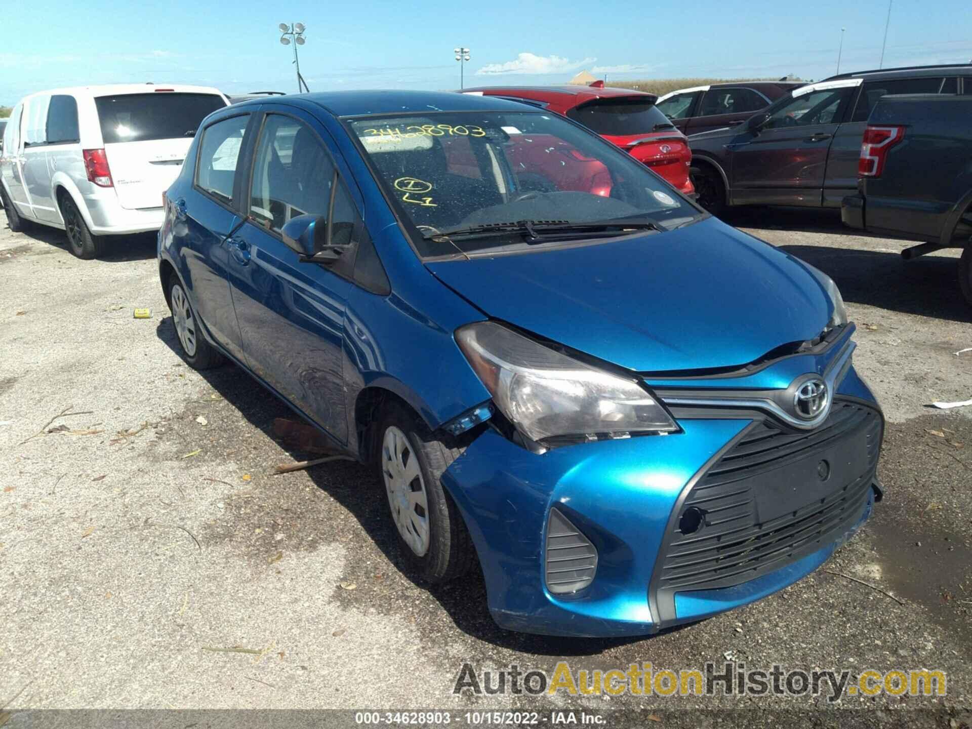 TOYOTA YARIS L/SE/LE, VNKKTUD35HA073843