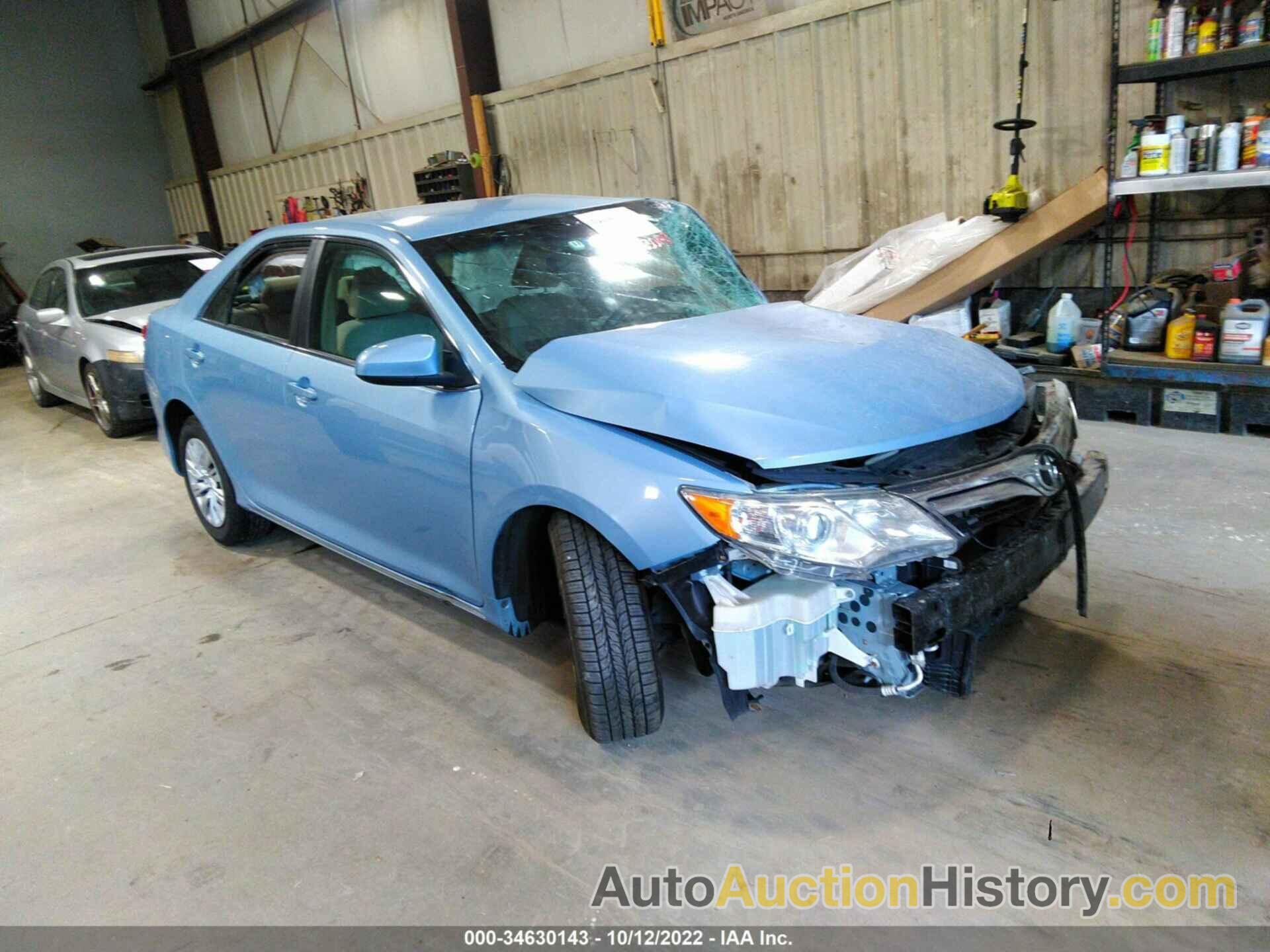 TOYOTA CAMRY L/LE/SE/XLE, 4T4BF1FKXCR224672