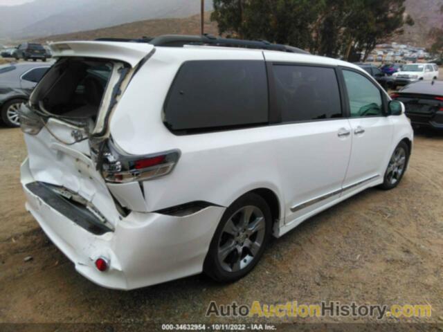 TOYOTA SIENNA SE 8 PASSENGER, 5TDXK3DC1ES482478