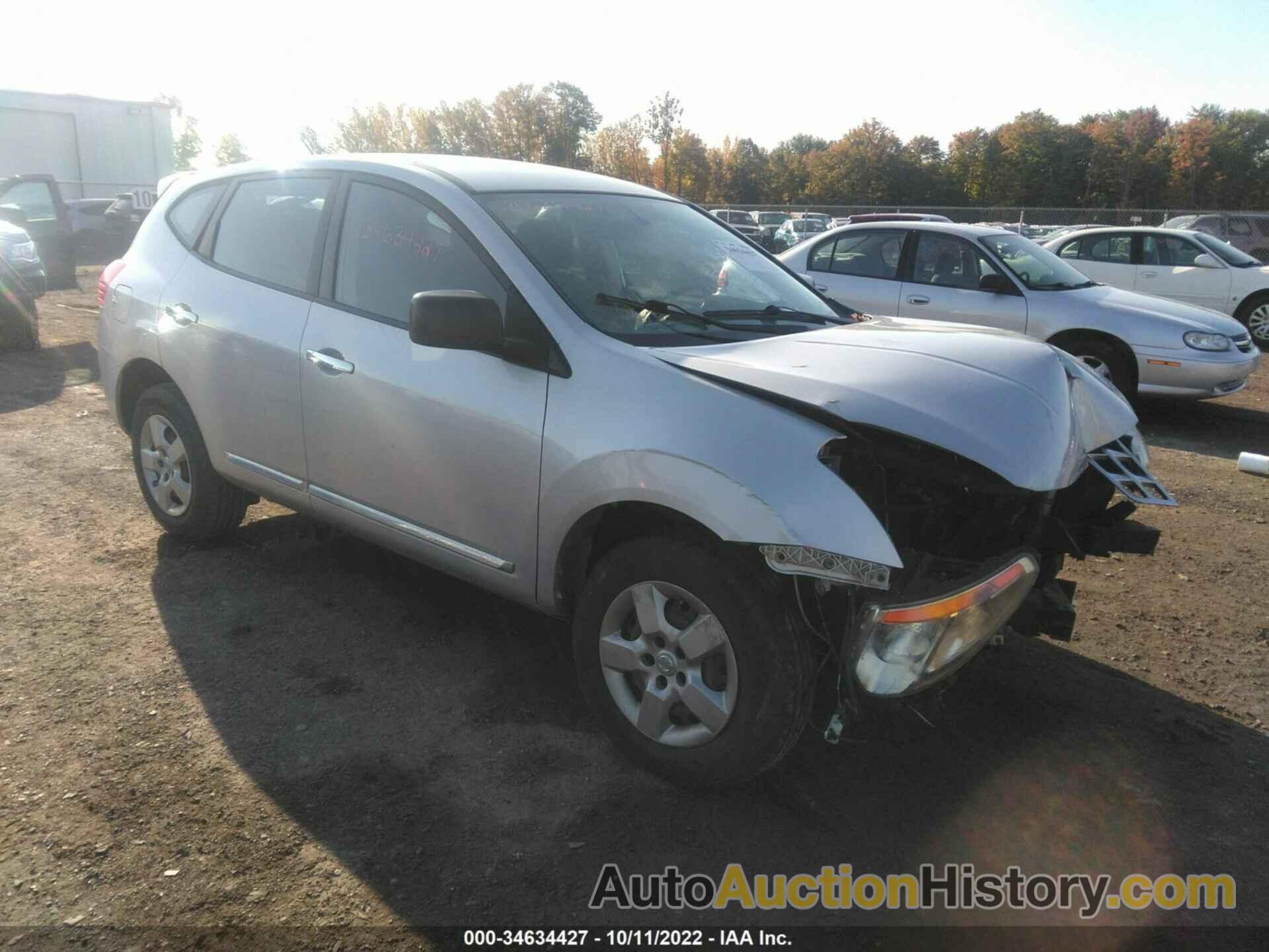 NISSAN ROGUE S, JN8AS5MV0DW137027