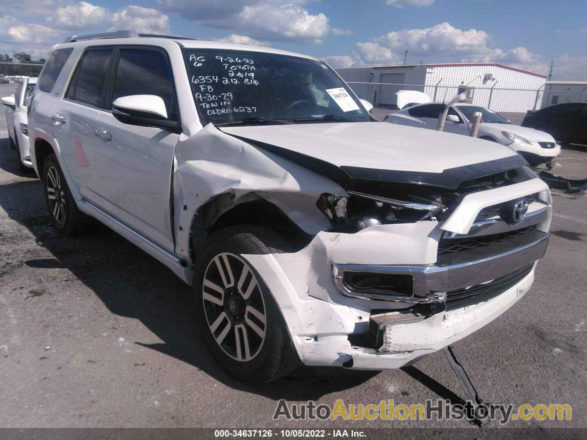 TOYOTA 4RUNNER SR5, JTEZU5JR9K5212810