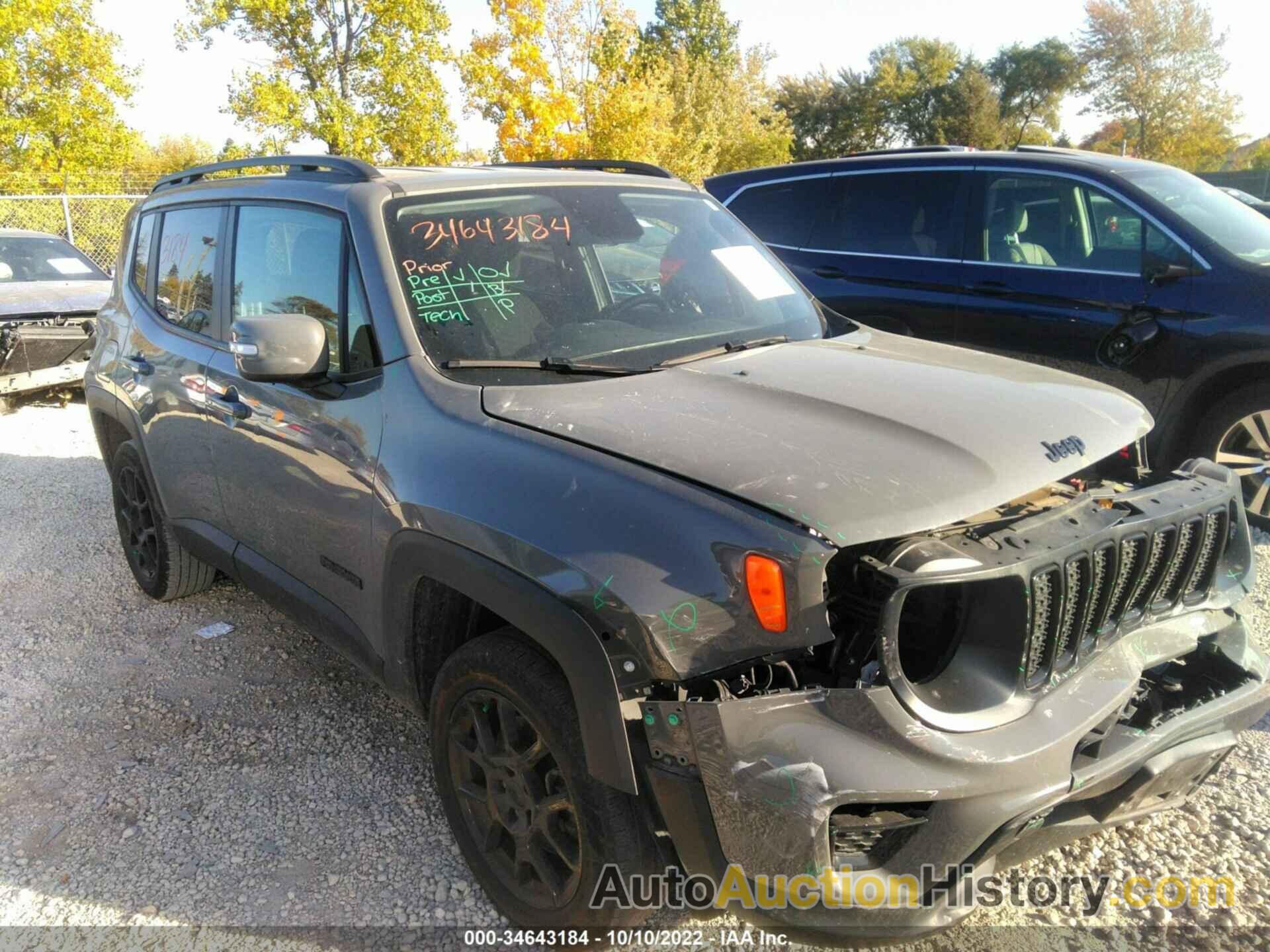 JEEP RENEGADE ALTITUDE, ZACNJBBB1LPL87893