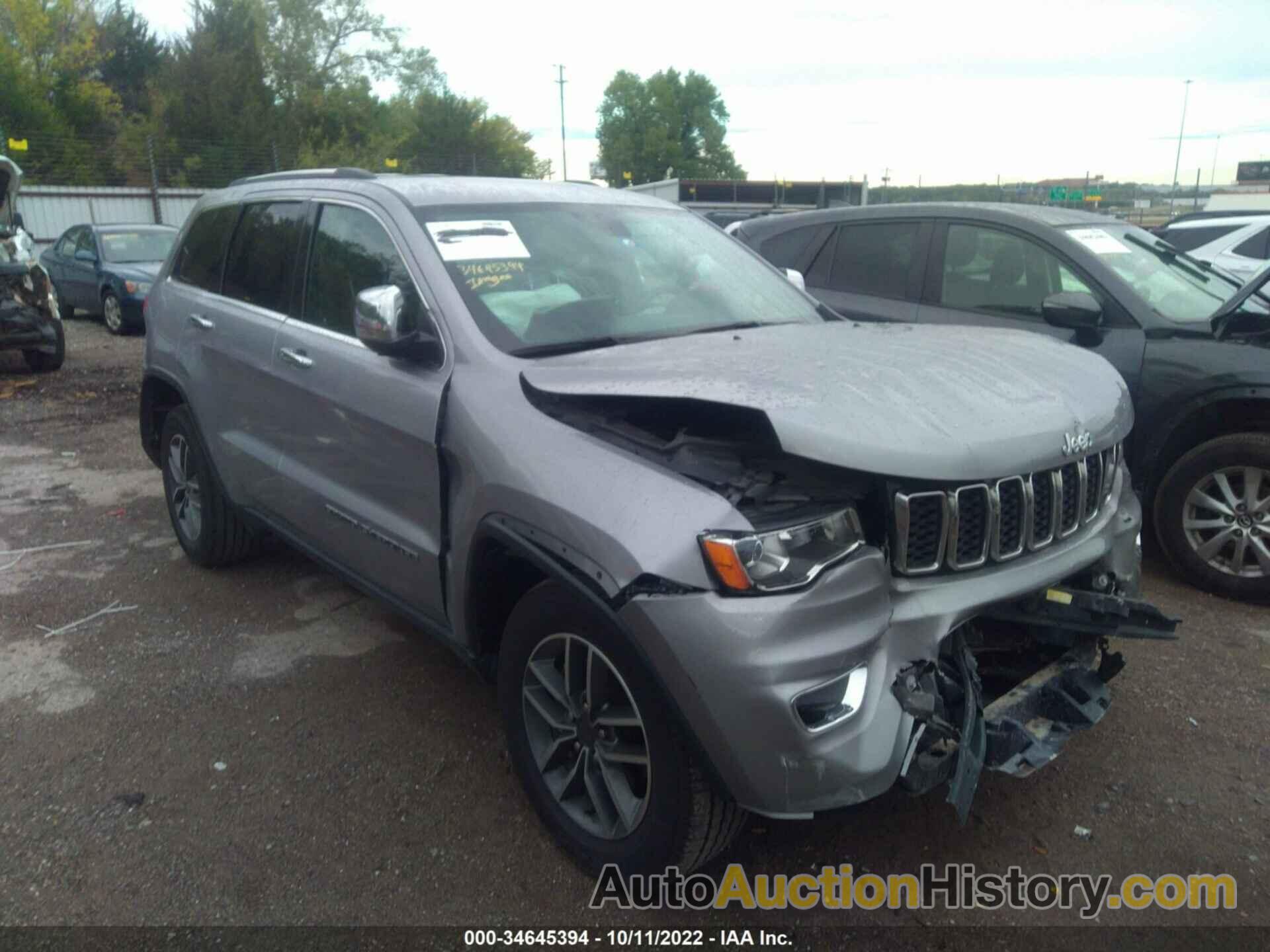 JEEP GRAND CHEROKEE LIMITED, 1C4RJEBG0KC857996