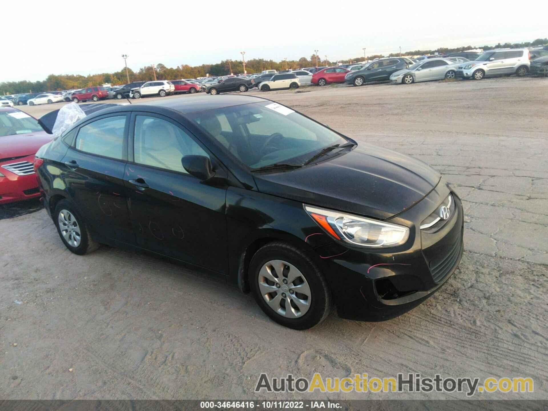 HYUNDAI ACCENT SE, KMHCT4AE7GU084578