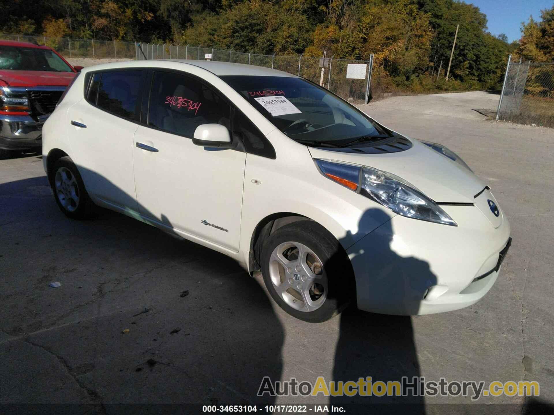 NISSAN LEAF SL, JN1AZ0CP9CT015752