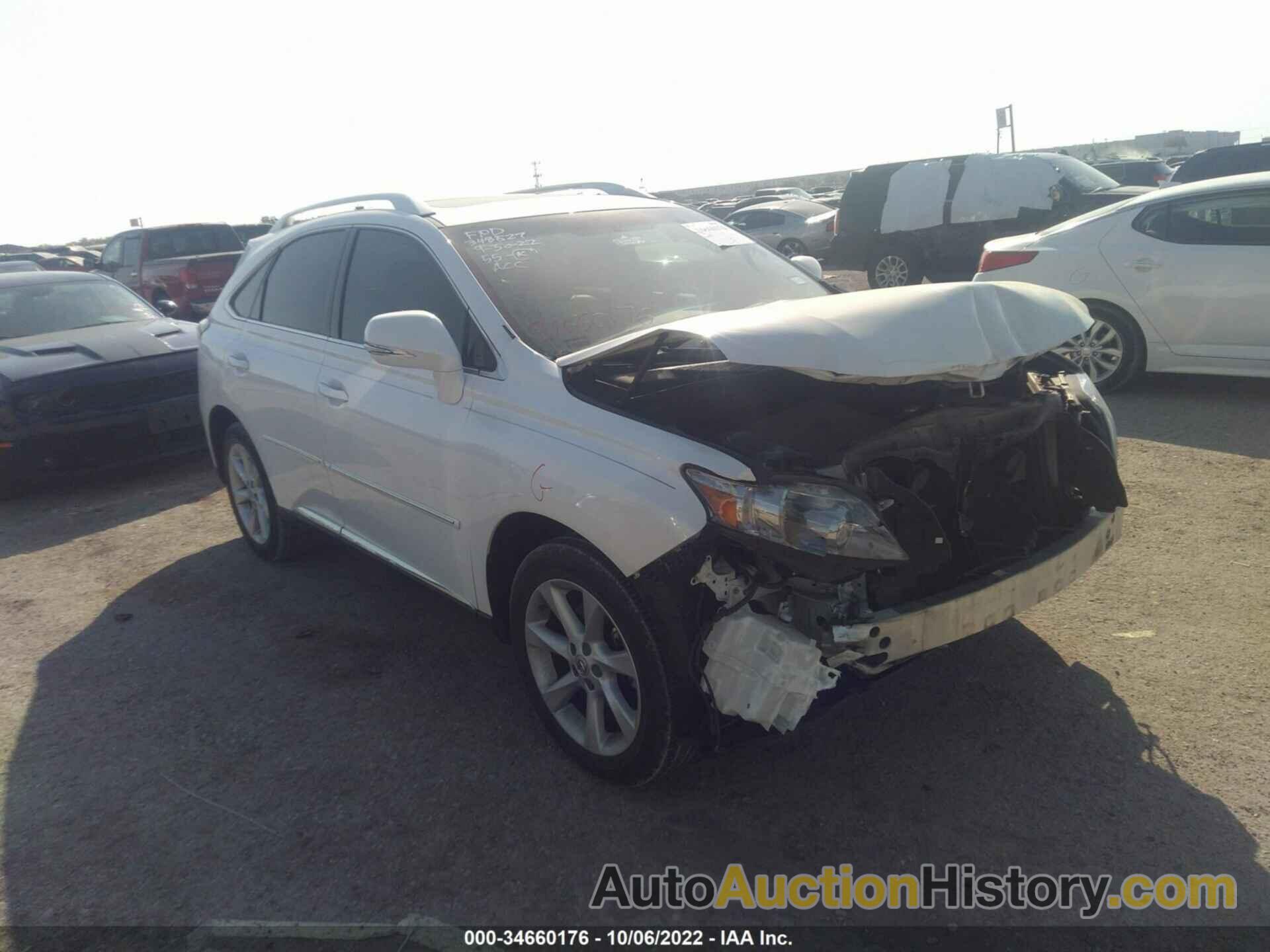 LEXUS RX 350, 2T2ZK1BAXCC073119