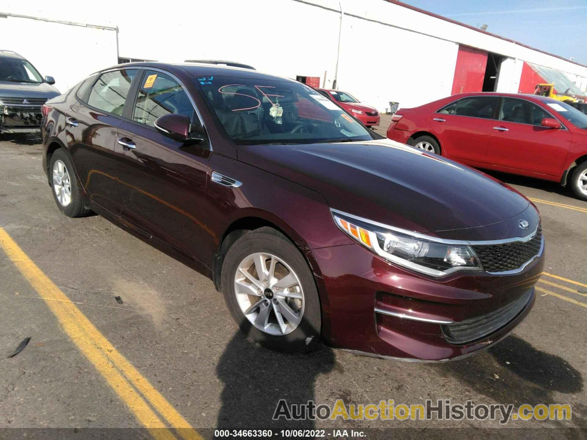 KIA OPTIMA LX, 5XXGT4L3XHG143714