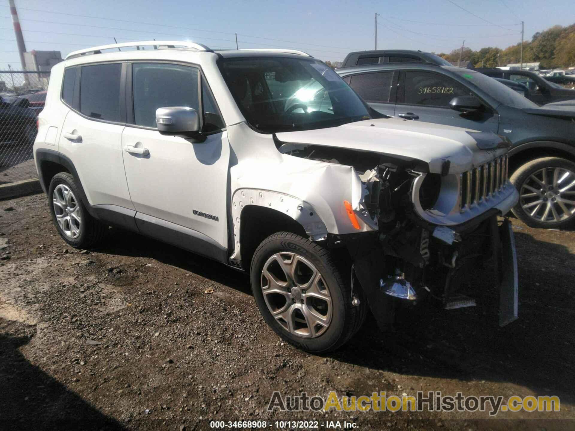 JEEP RENEGADE LIMITED, ZACCJBDT5GPD28867