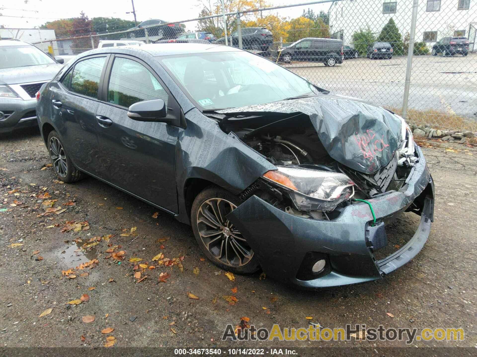 TOYOTA COROLLA S, 2T1BURHE0GC673310