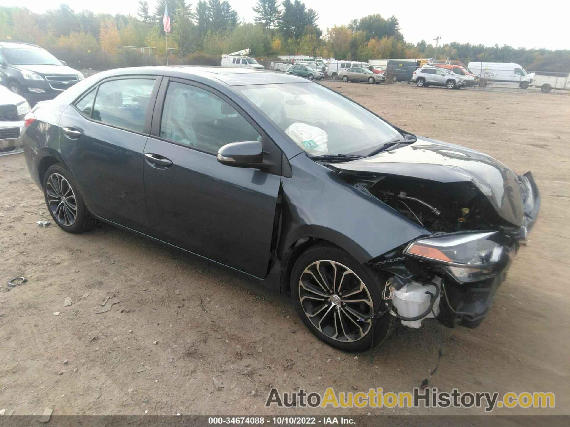 TOYOTA COROLLA S, 2T1BURHE0EC097280