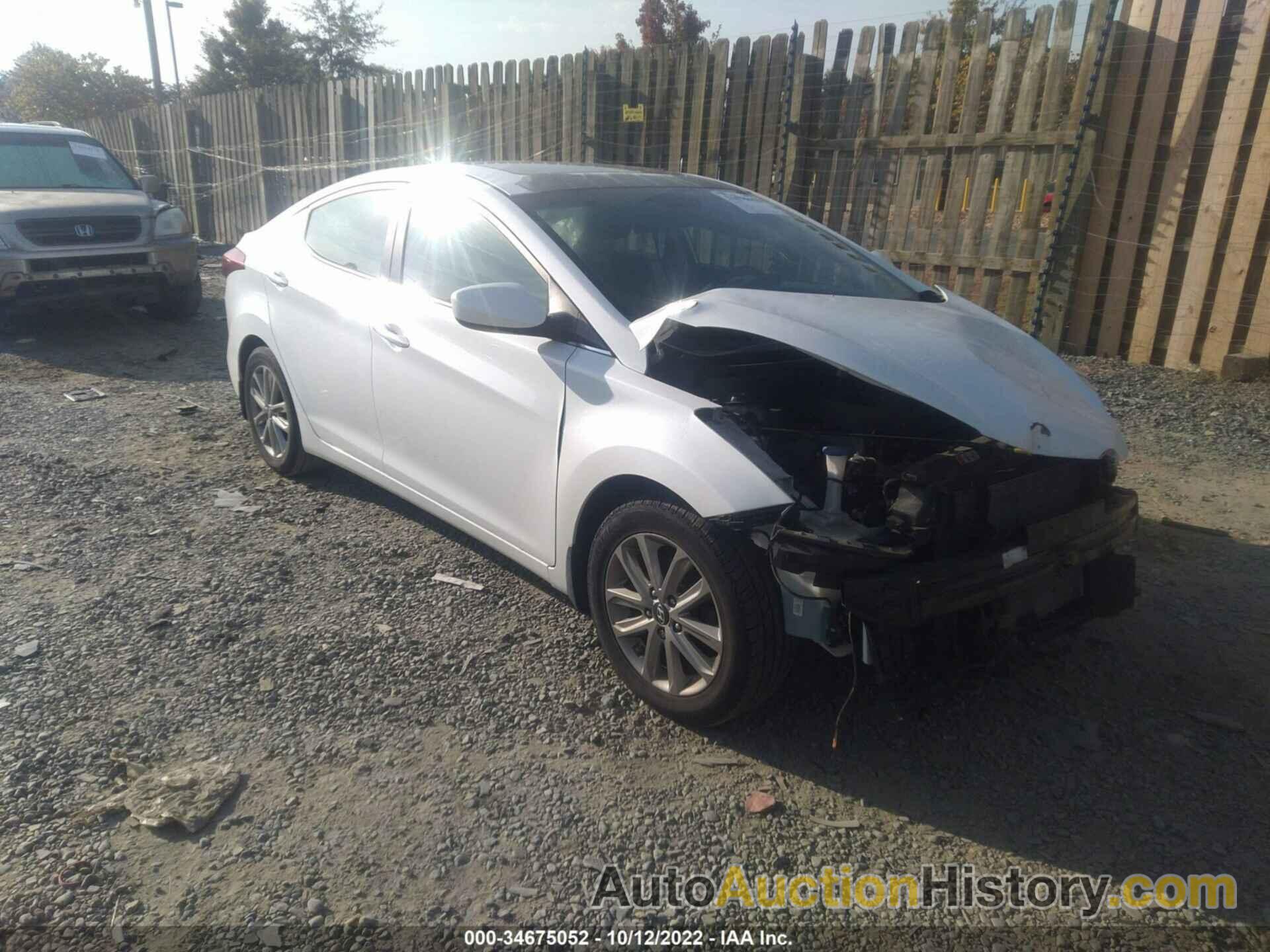 HYUNDAI ELANTRA SE, 5NPDH4AEXFH606333