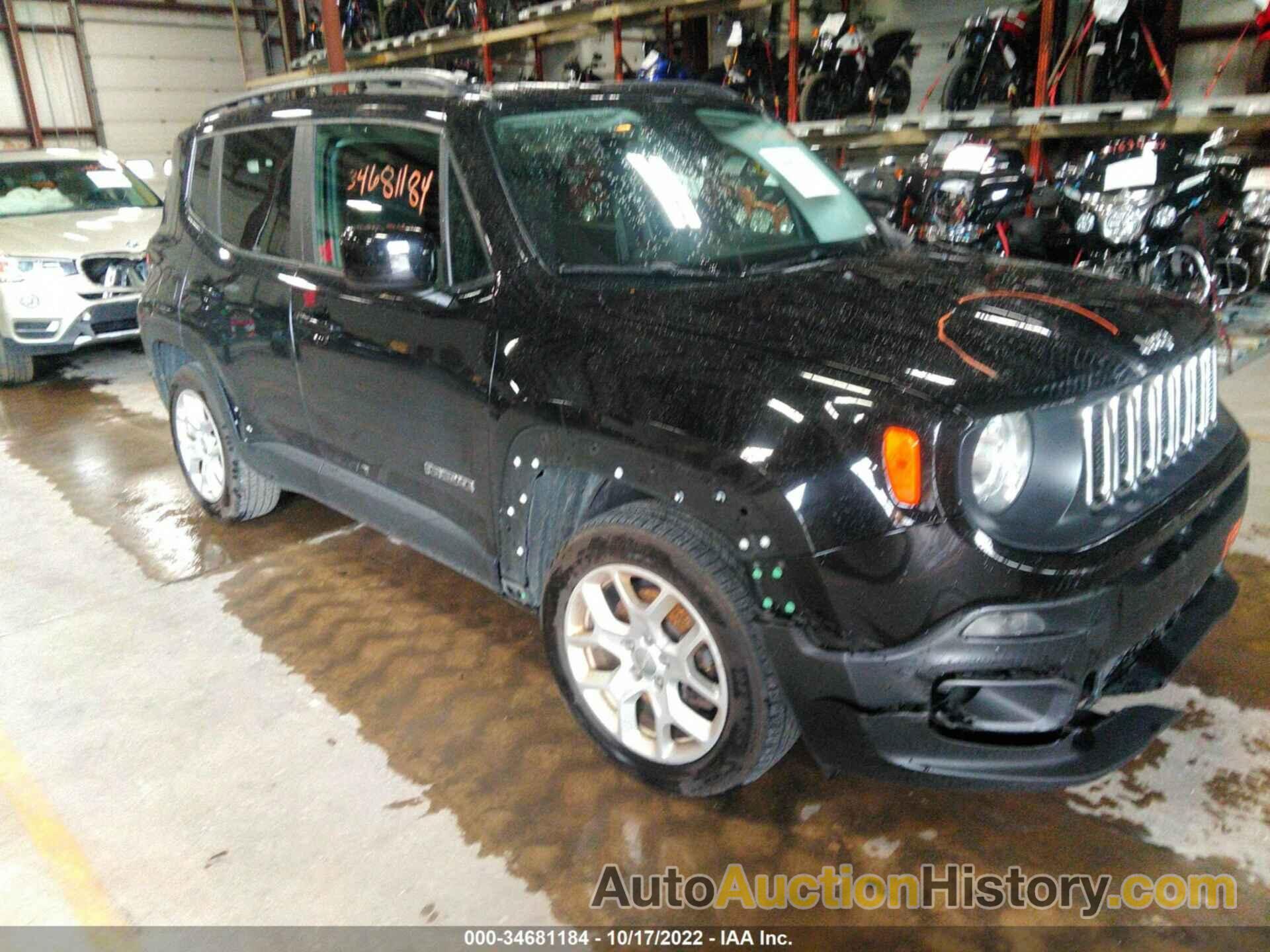 JEEP RENEGADE LATITUDE, ZACCJABTXGPE37824