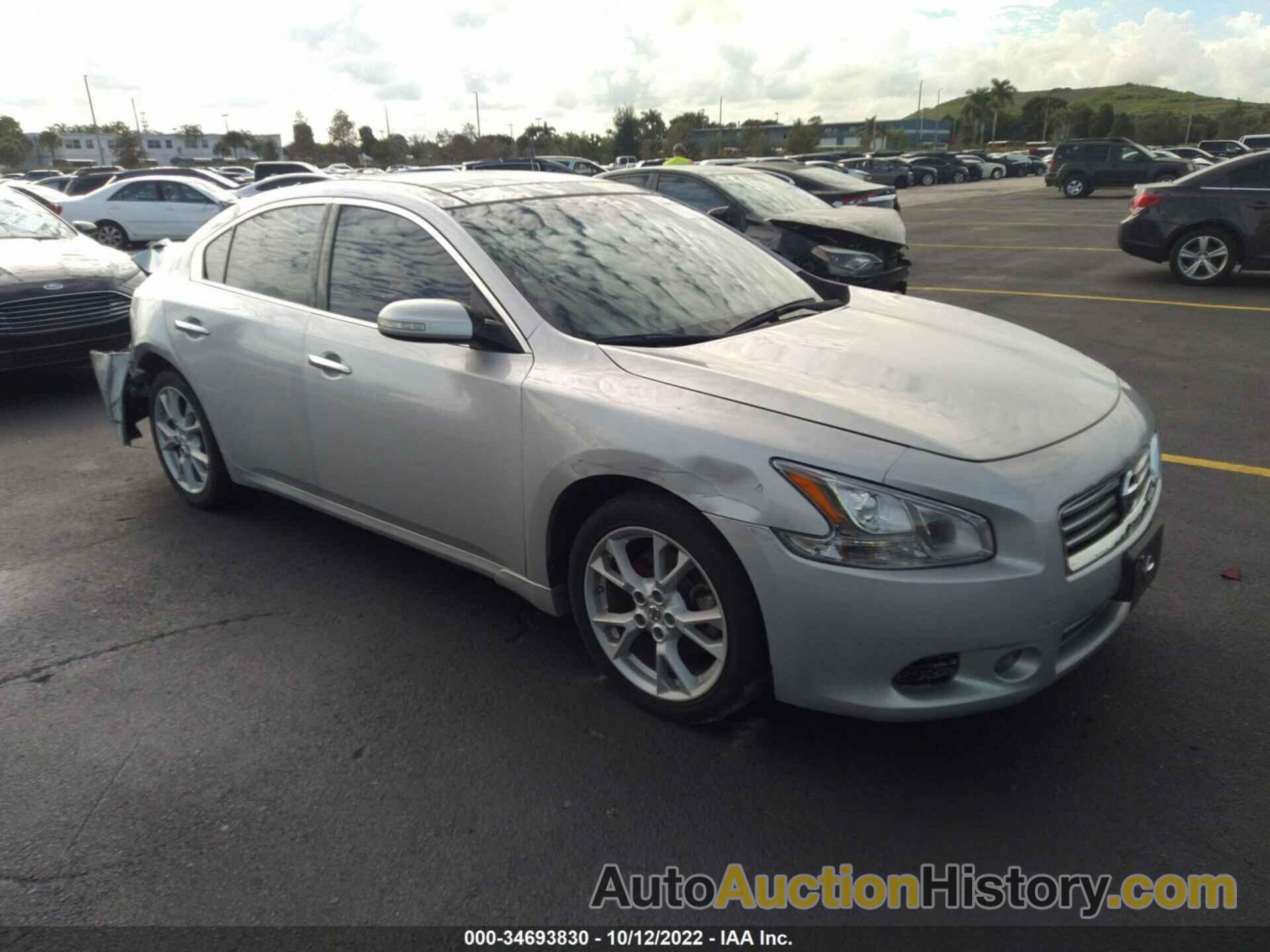 NISSAN MAXIMA 3.5 SV W/PREMIUM PKG, 1N4AA5AP0EC911385