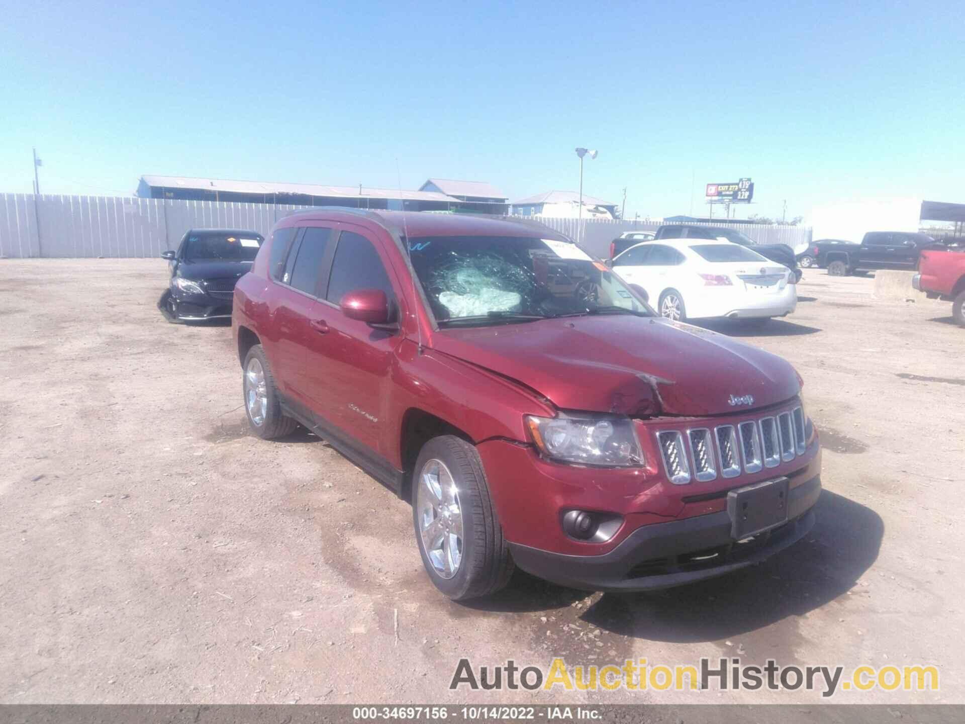 JEEP COMPASS LATITUDE, 1C4NJCEAXED648595