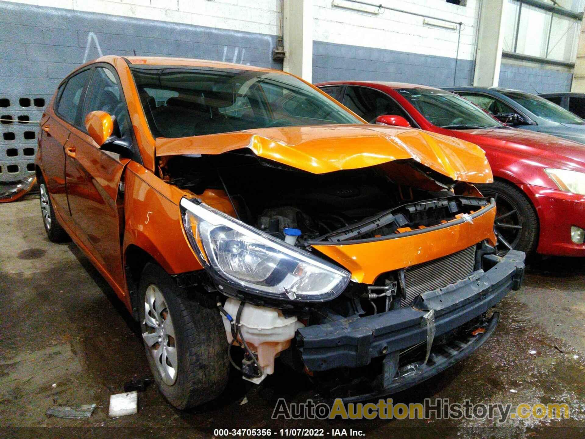 HYUNDAI ACCENT GS, 00HCT5AE1FU227741