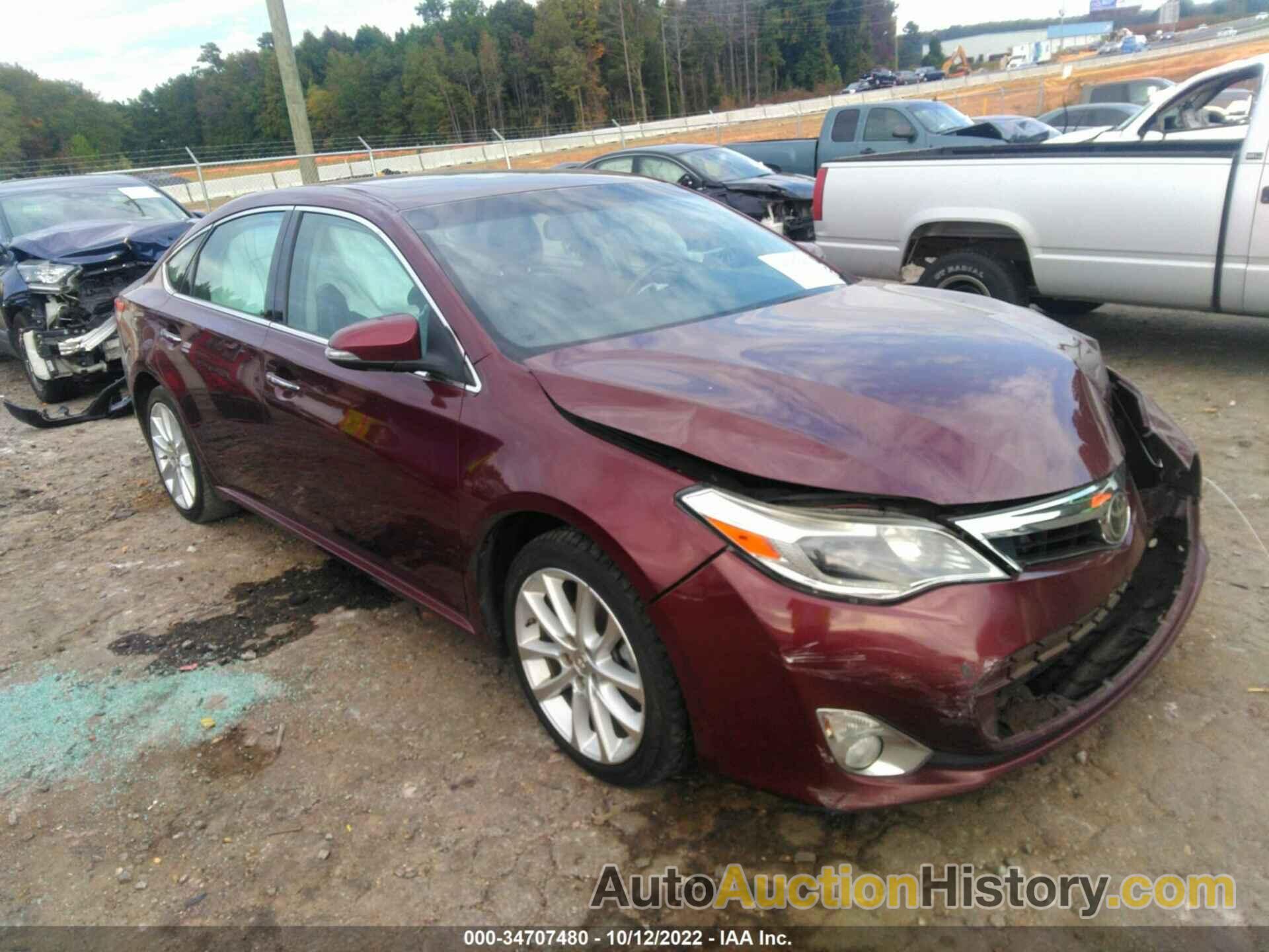 TOYOTA AVALON LIMITED, 4T1BK1EB0EU115132