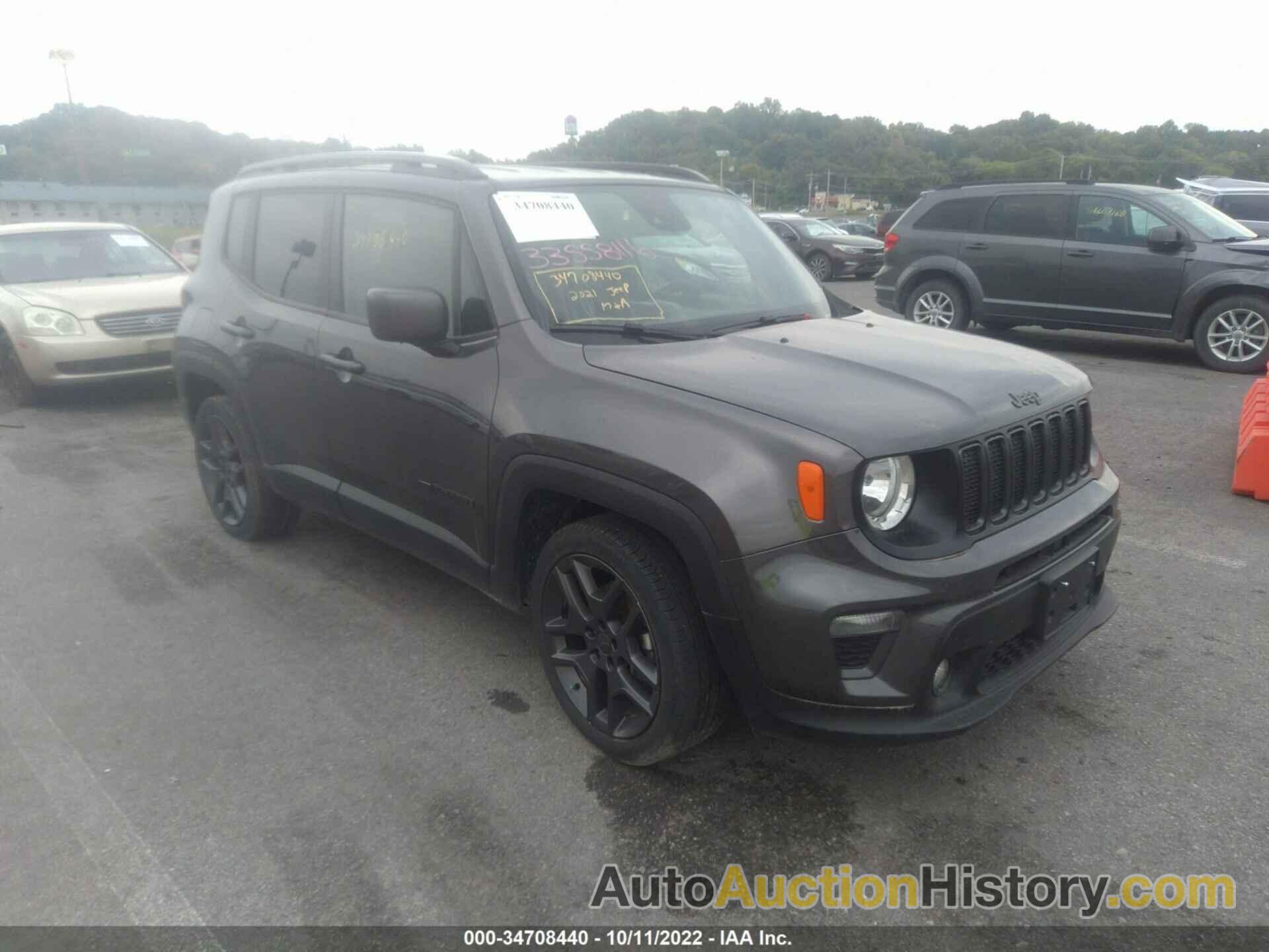 JEEP RENEGADE LATITUDE, ZACNJCBB8MPM33615