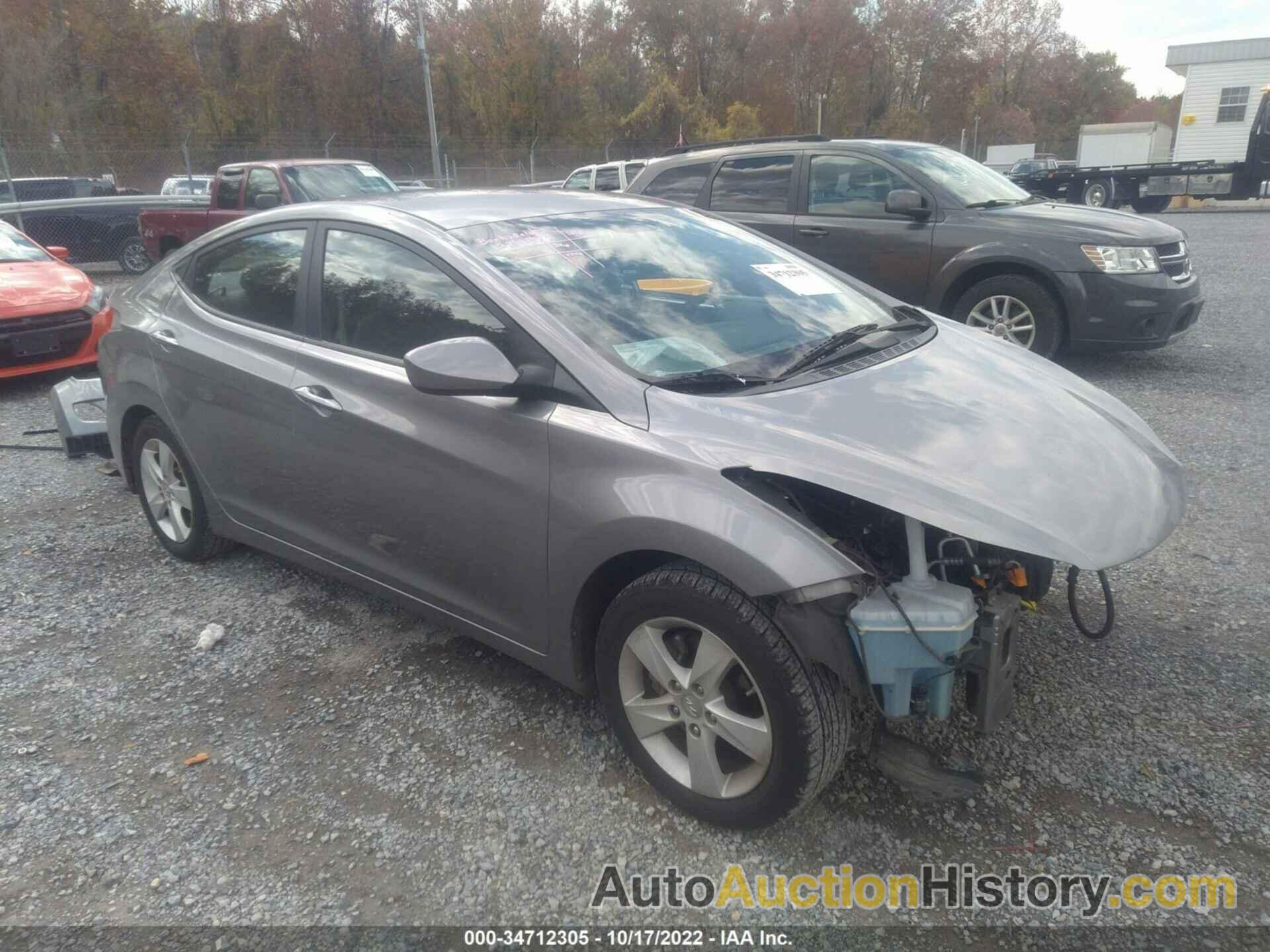 HYUNDAI ELANTRA GLS, KMHDH4AEXBU094598