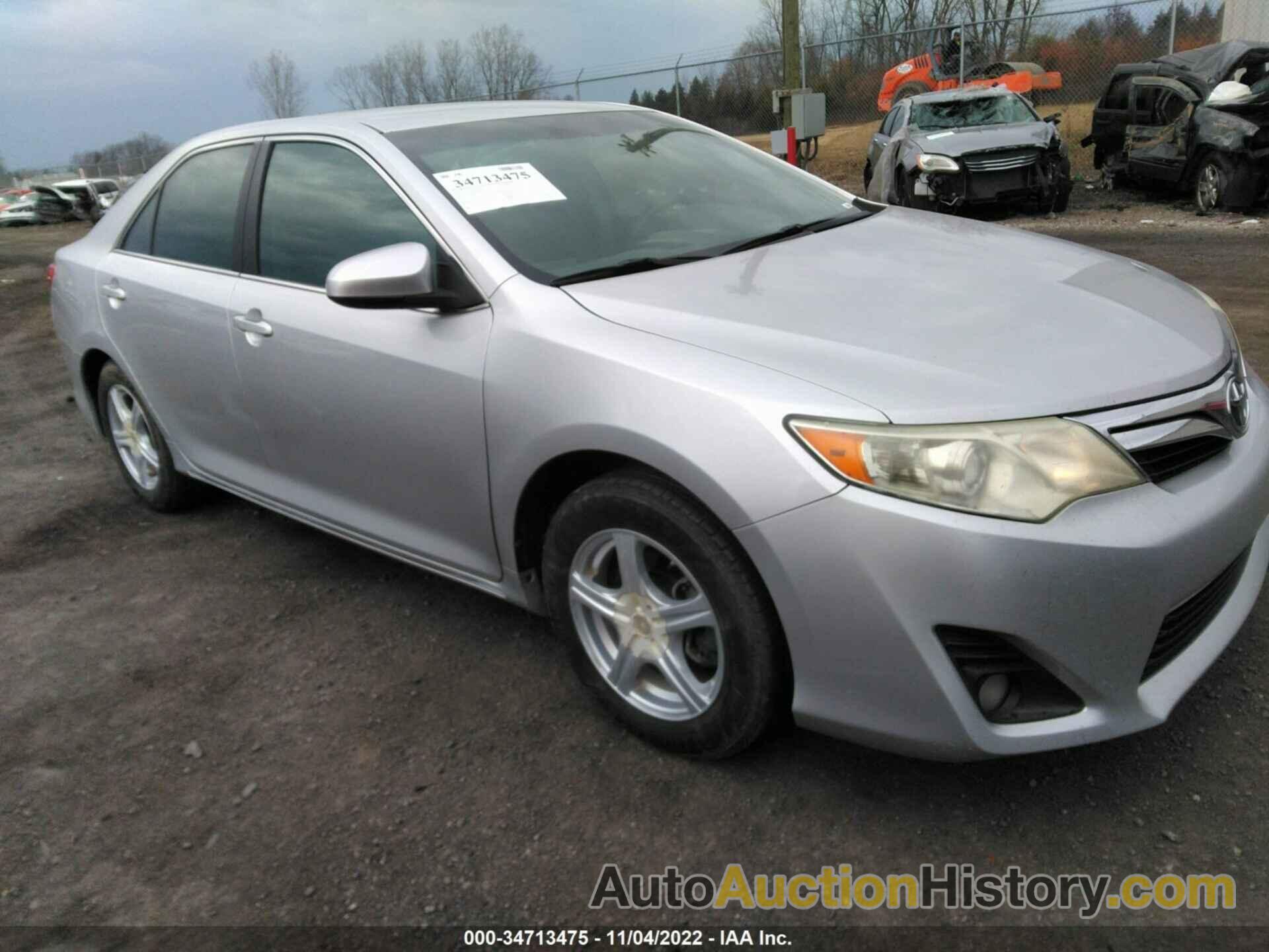 TOYOTA CAMRY L/LE/SE/XLE, 4T1BF1FK9CU094717