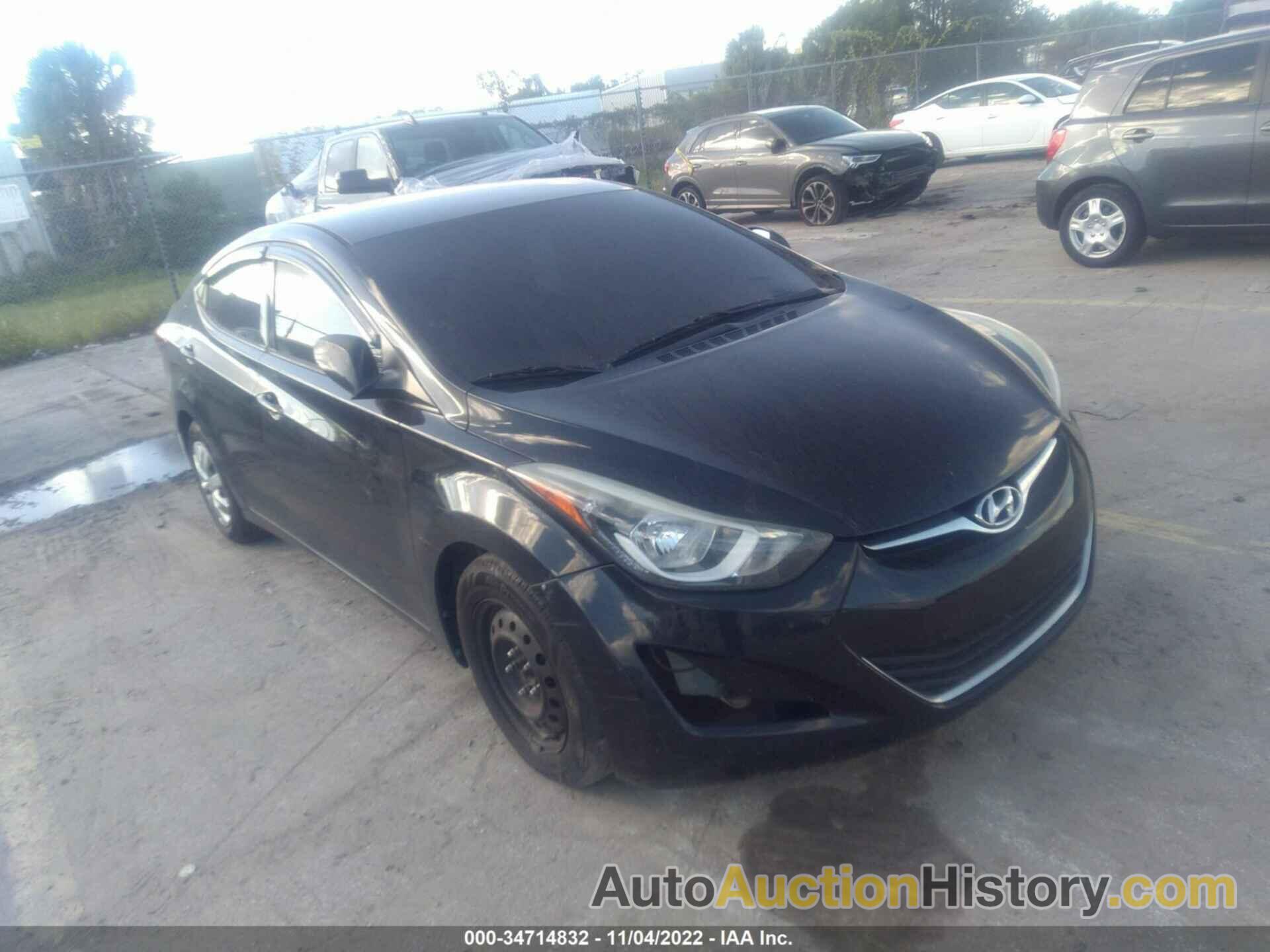 HYUNDAI ELANTRA SE, 5NPDH4AE7GH747829