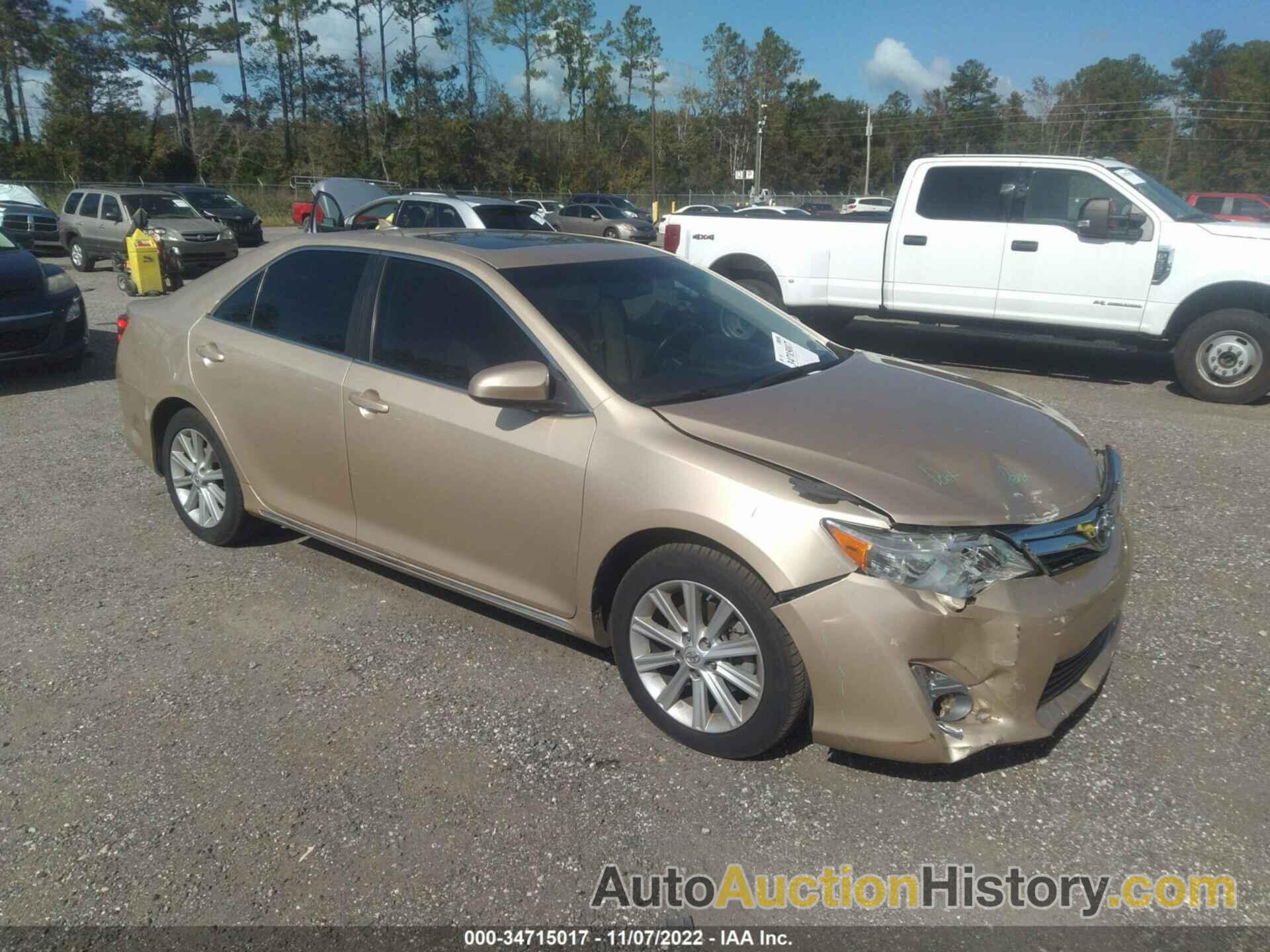 TOYOTA CAMRY XLE, 4T1BK1FK9CU512317