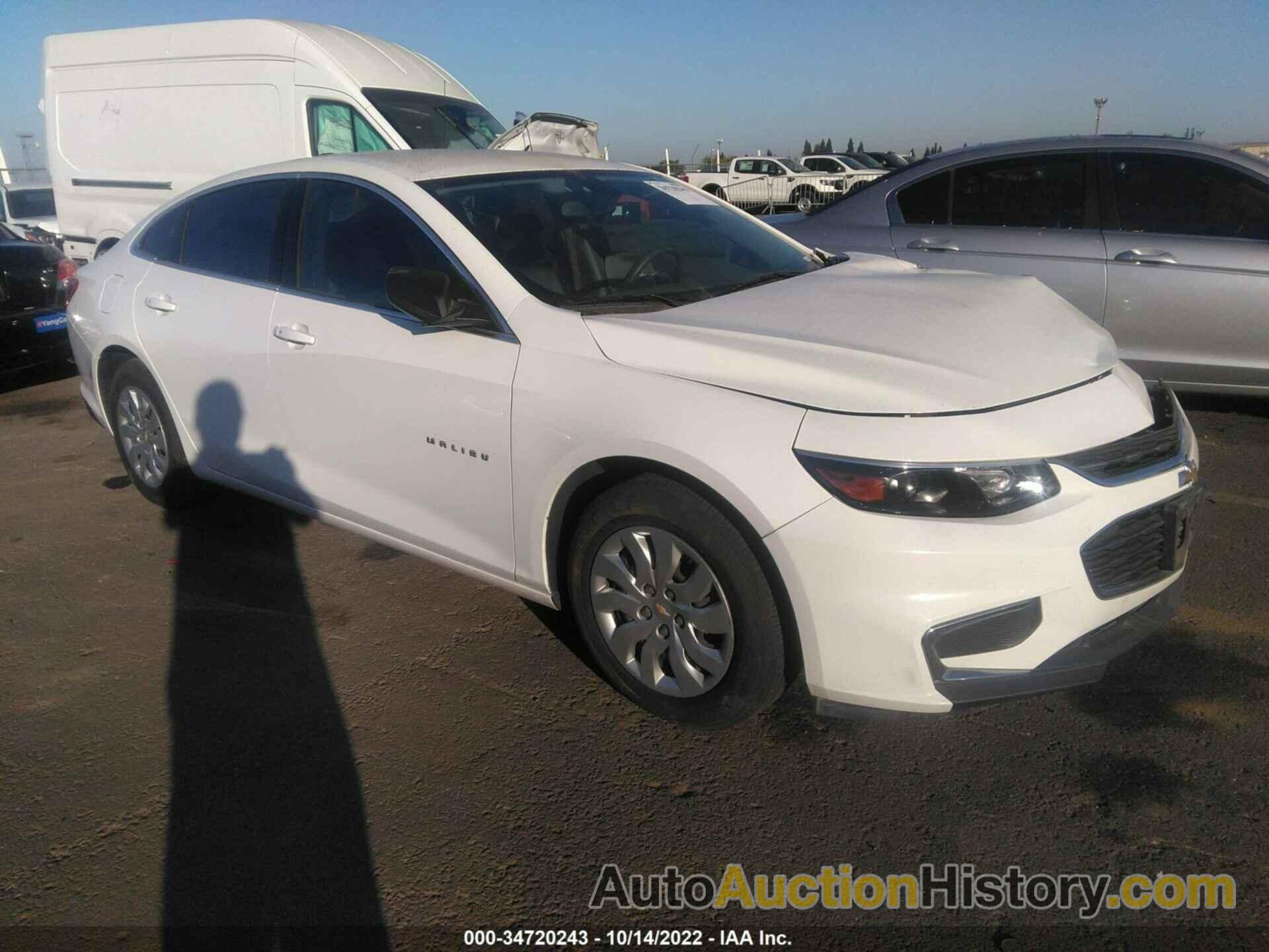 CHEVROLET MALIBU L, 1G1ZA5ST2GF217574