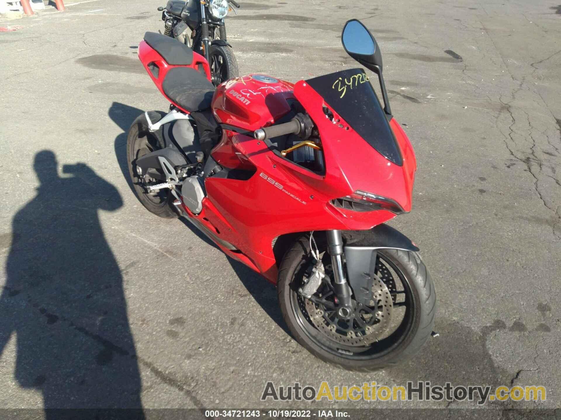 DUCATI SUPERBIKE 899 PANIGALE, ZDM14BUW3EB022416