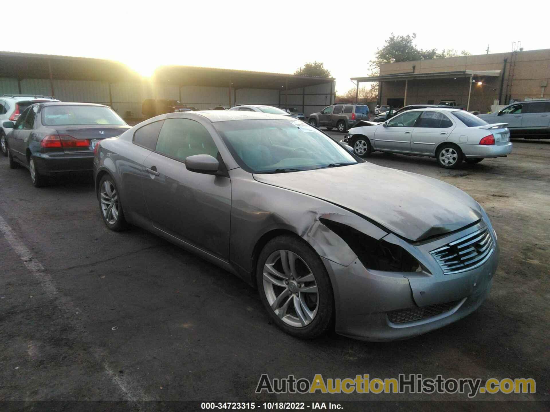 INFINITI G37 COUPE JOURNEY, JNKCV64E48M117235