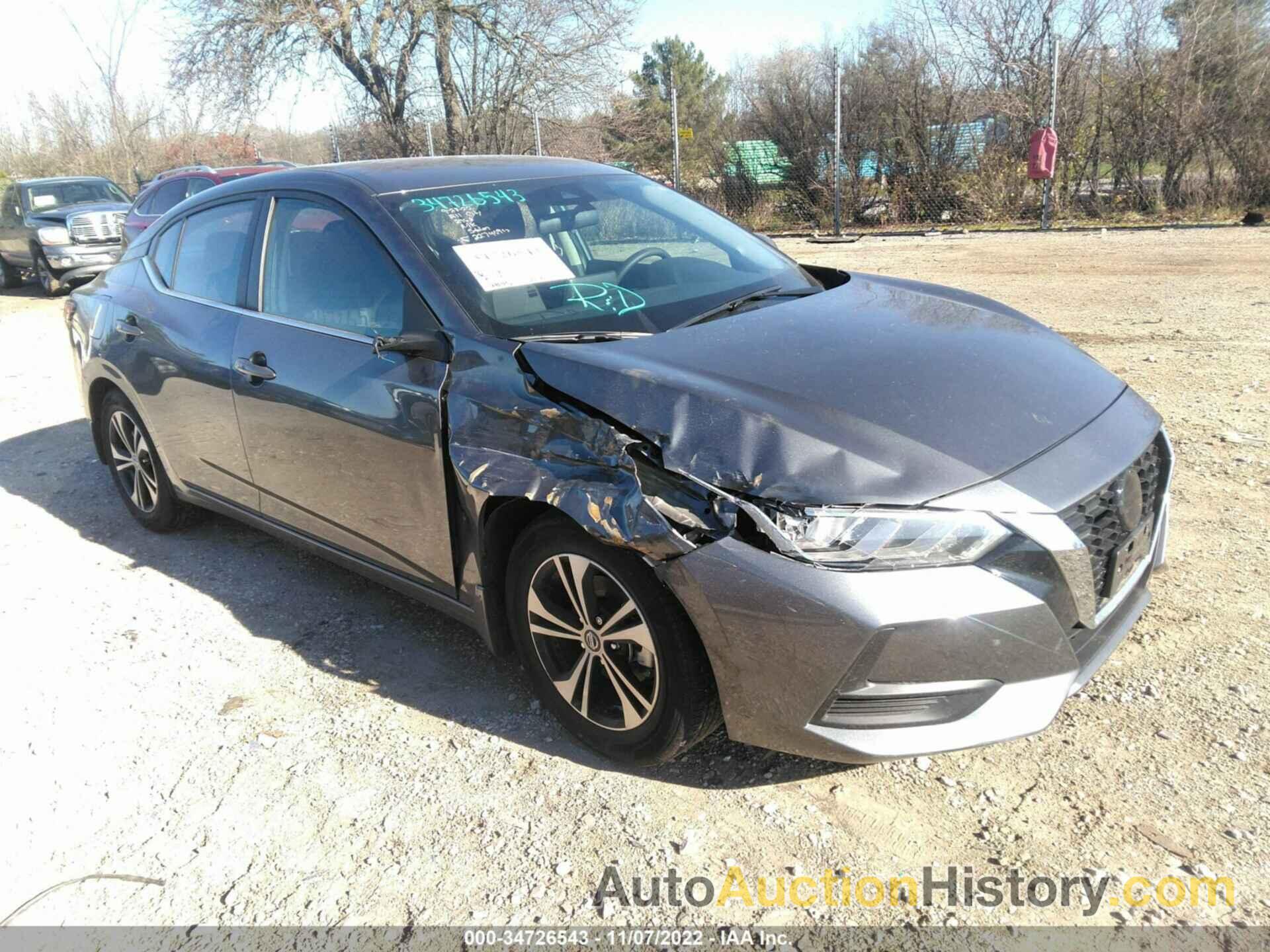 NISSAN SENTRA SV, 3N1AB8CV3NY238042