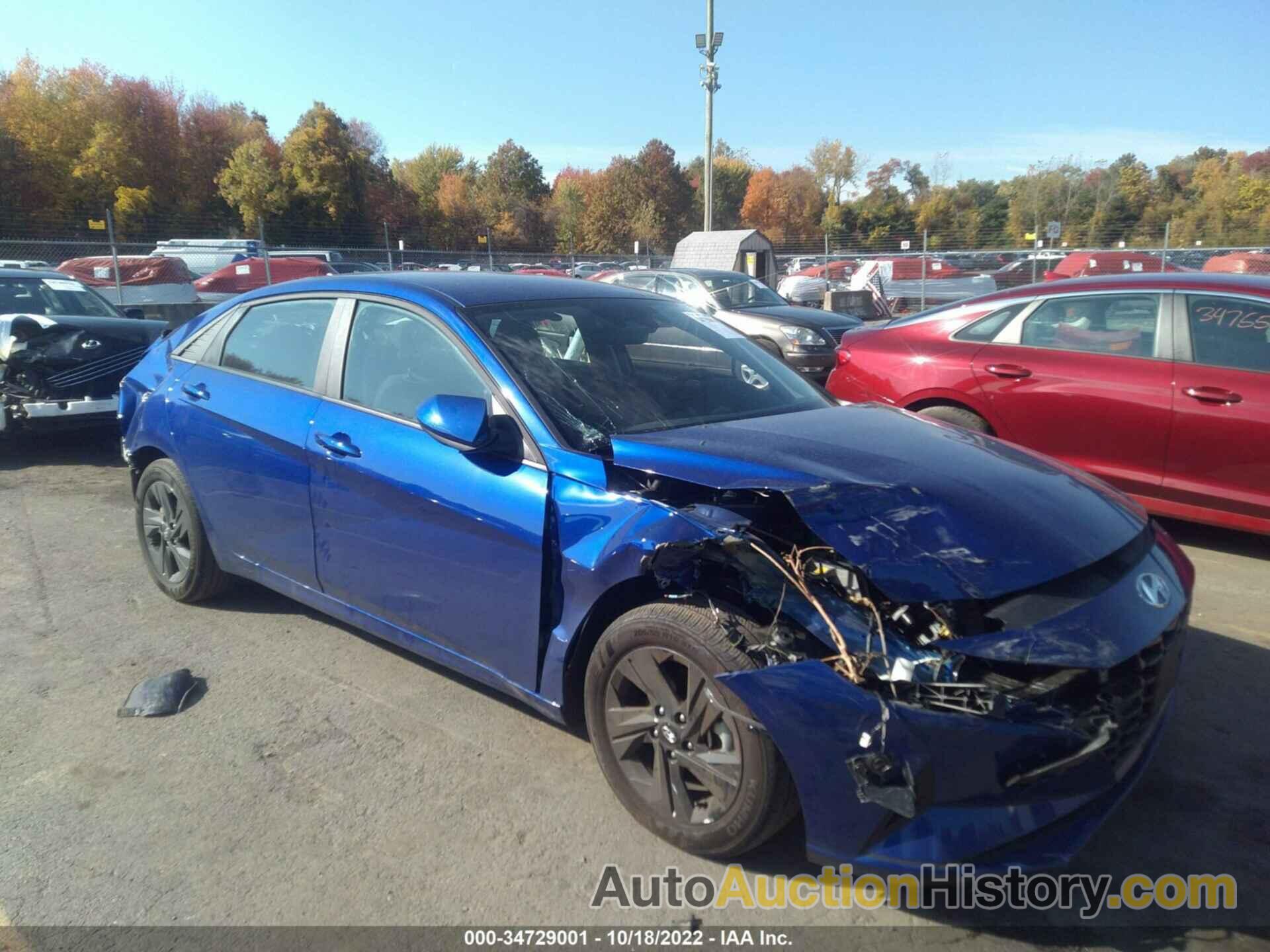 HYUNDAI ELANTRA SEL, KMHLM4AG4NU318896