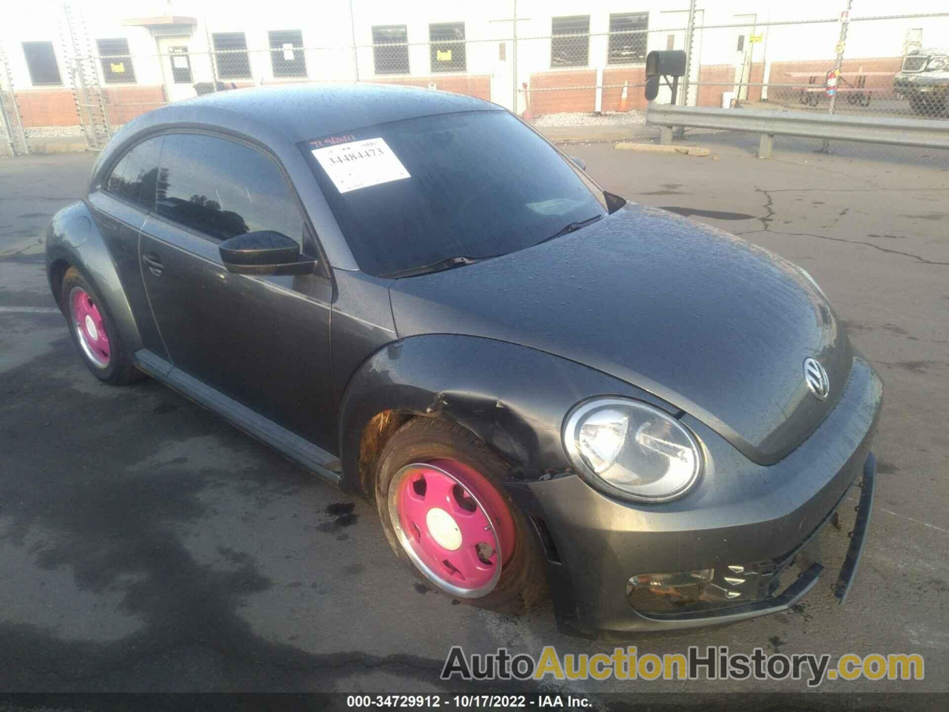 VOLKSWAGEN BEETLE ENTRY PZEV, 3VWFP7AT3CM623635