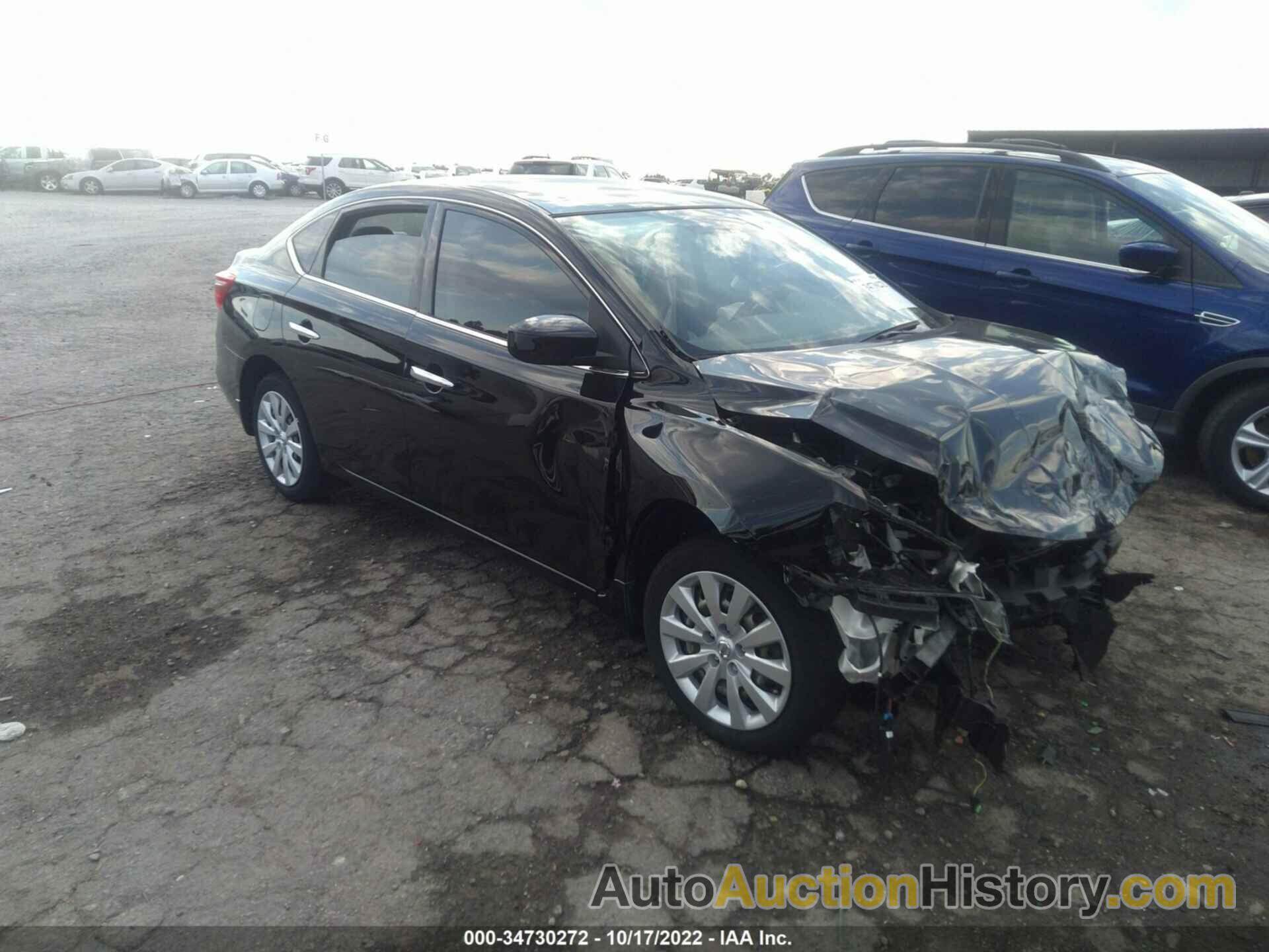 NISSAN SENTRA S, 3N1AB7AP1KY411843