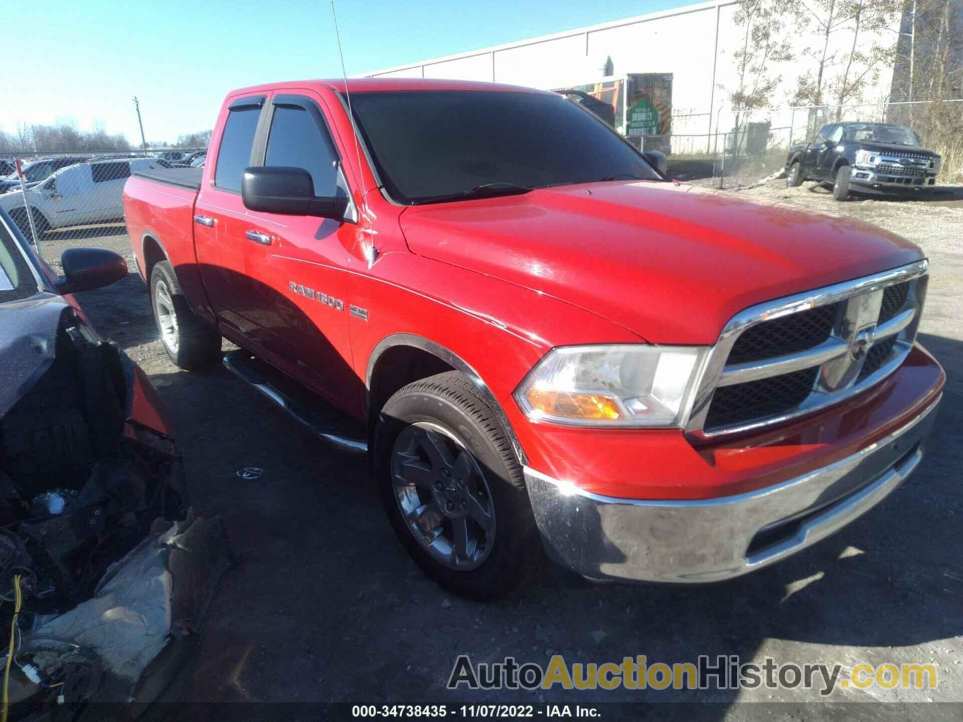 RAM 1500 SLT, 1D7RV1GT0BS623940