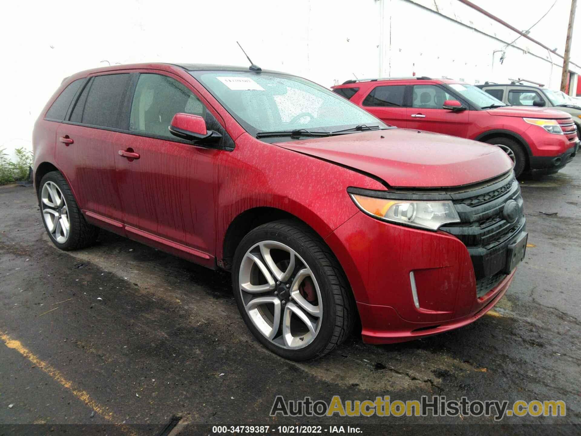 FORD EDGE SPORT, 2FMDK4AK0DBA23832