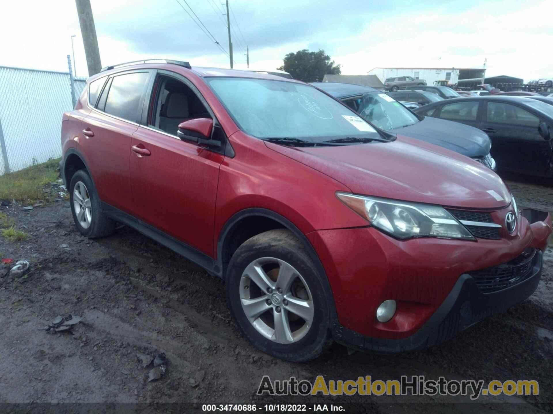 TOYOTA RAV4 XLE, 2T3WFREVXEW086499