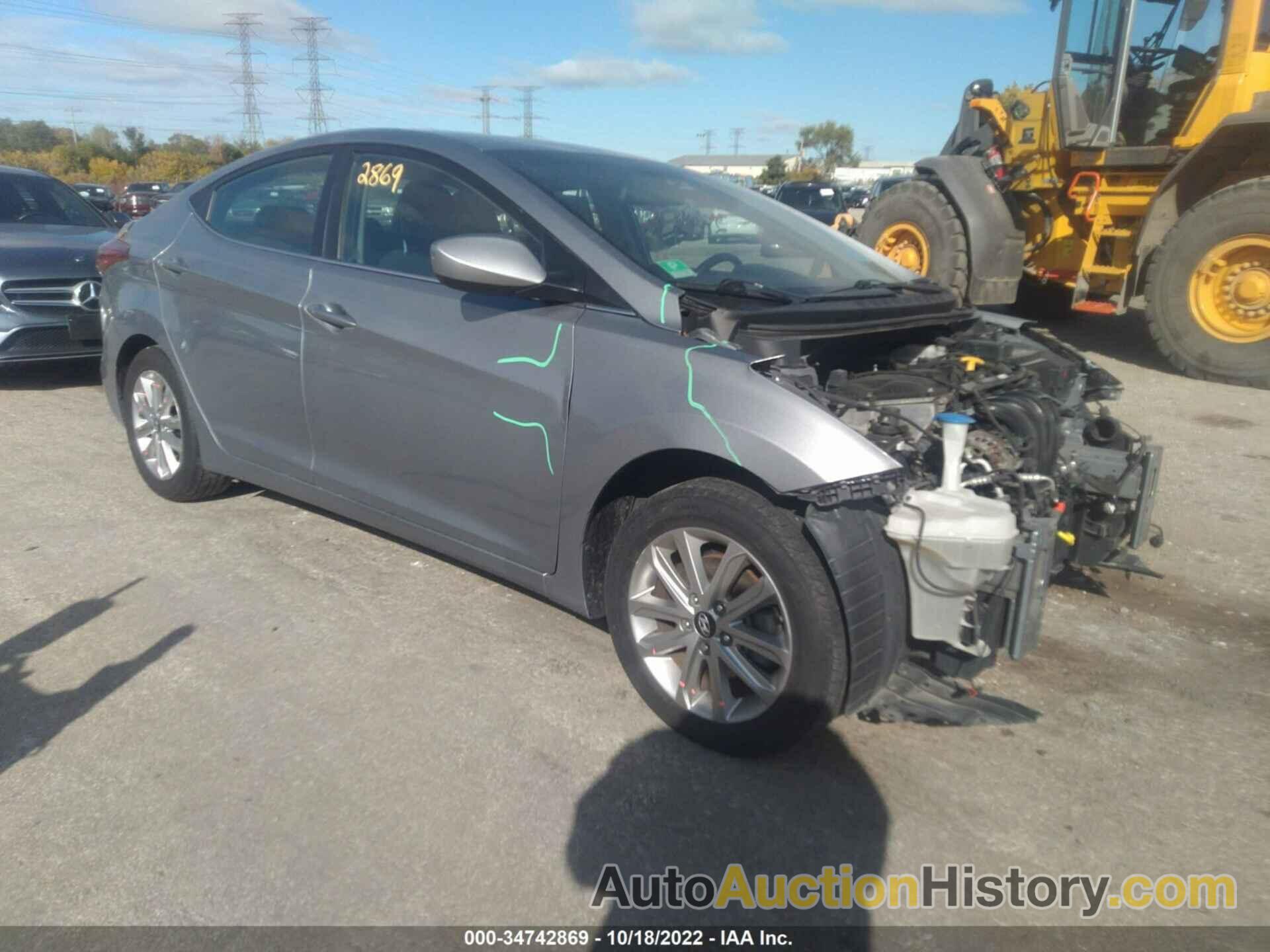 HYUNDAI ELANTRA SE, KMHDH4AE1FU297935