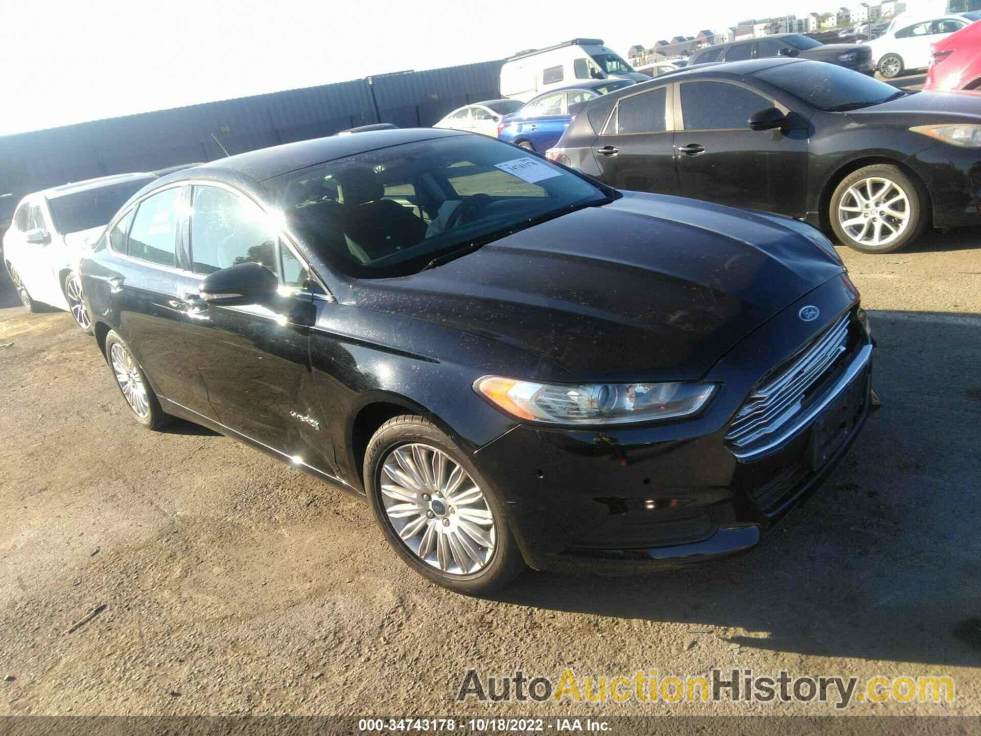 FORD FUSION SE HYBRID, 3FA6P0LU4GR285760