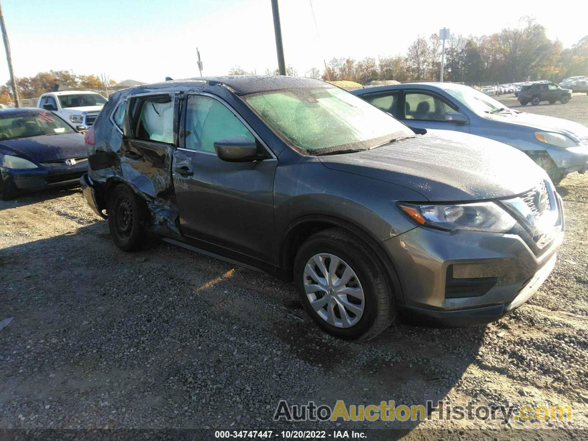 NISSAN ROGUE S, 5N1AT2MT3KC717355