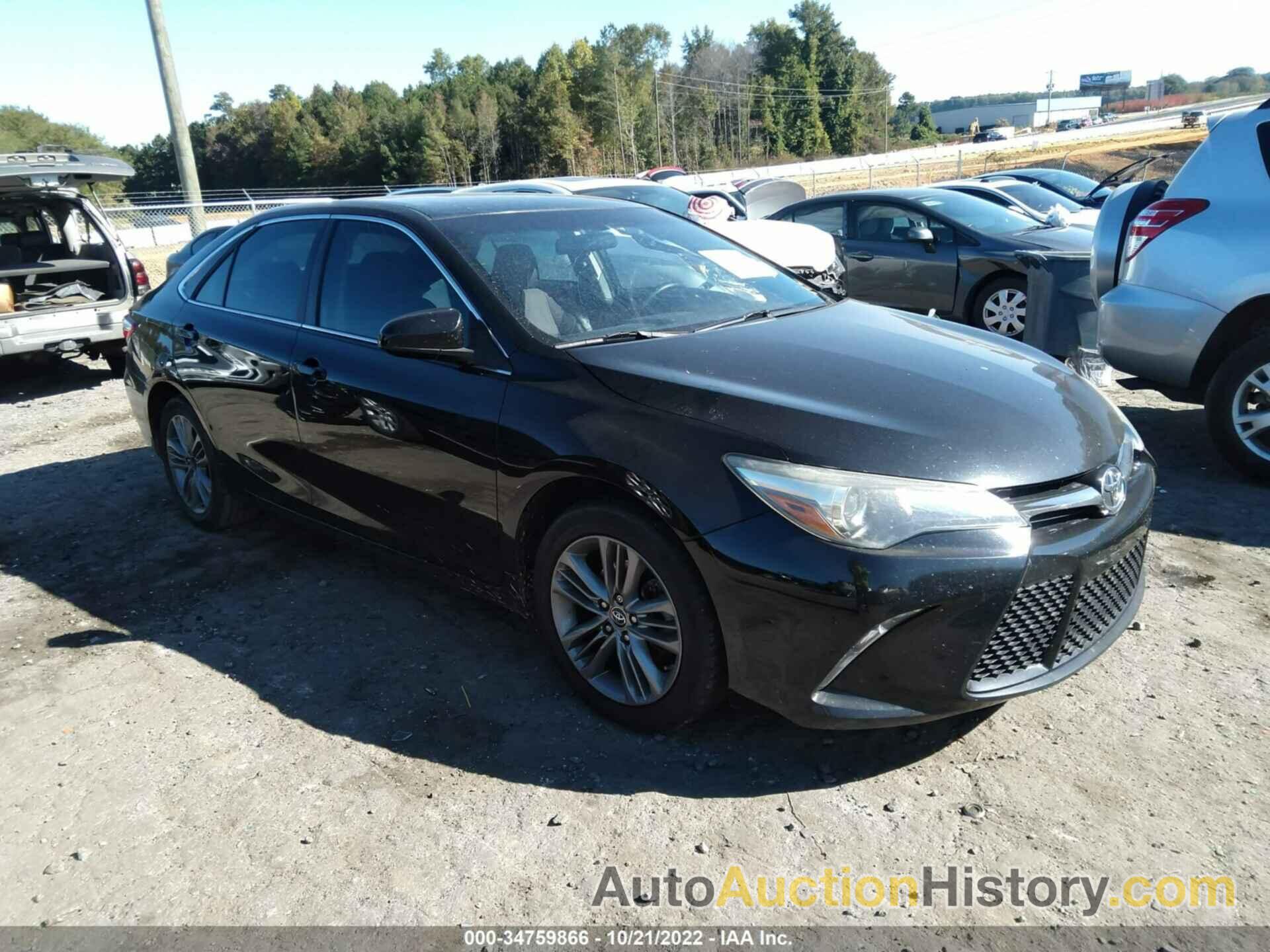 TOYOTA CAMRY XLE/SE/LE/XSE, 4T1BF1FK5FU904588